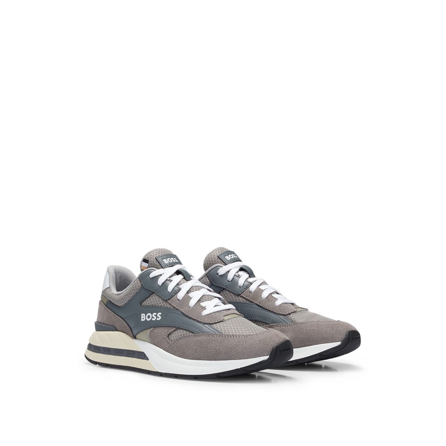 Tenisky Boss Grey 8107702 Kurt Runn Trainers - 2
