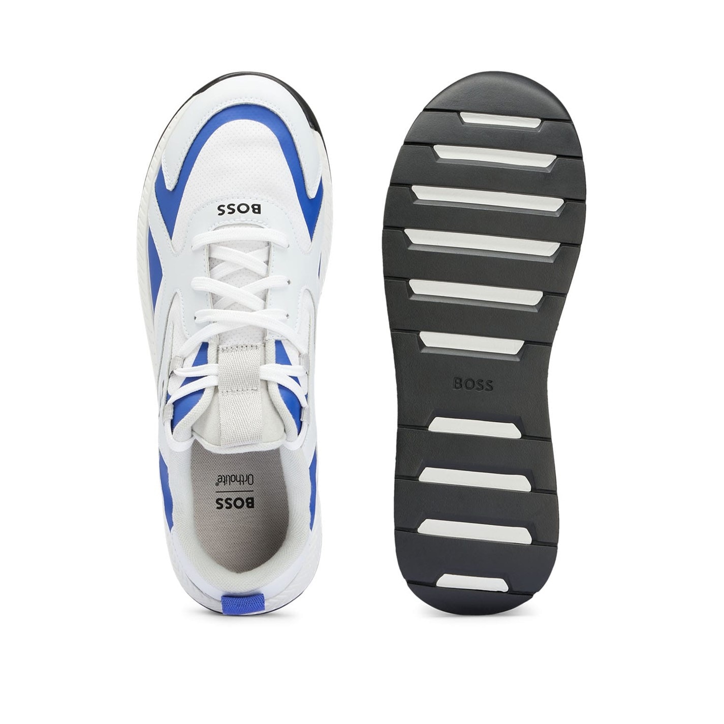 Tenisky Boss White 8625884 Titanium Runn Thly 10245714 01 Low-Top Trainers Mens - 3
