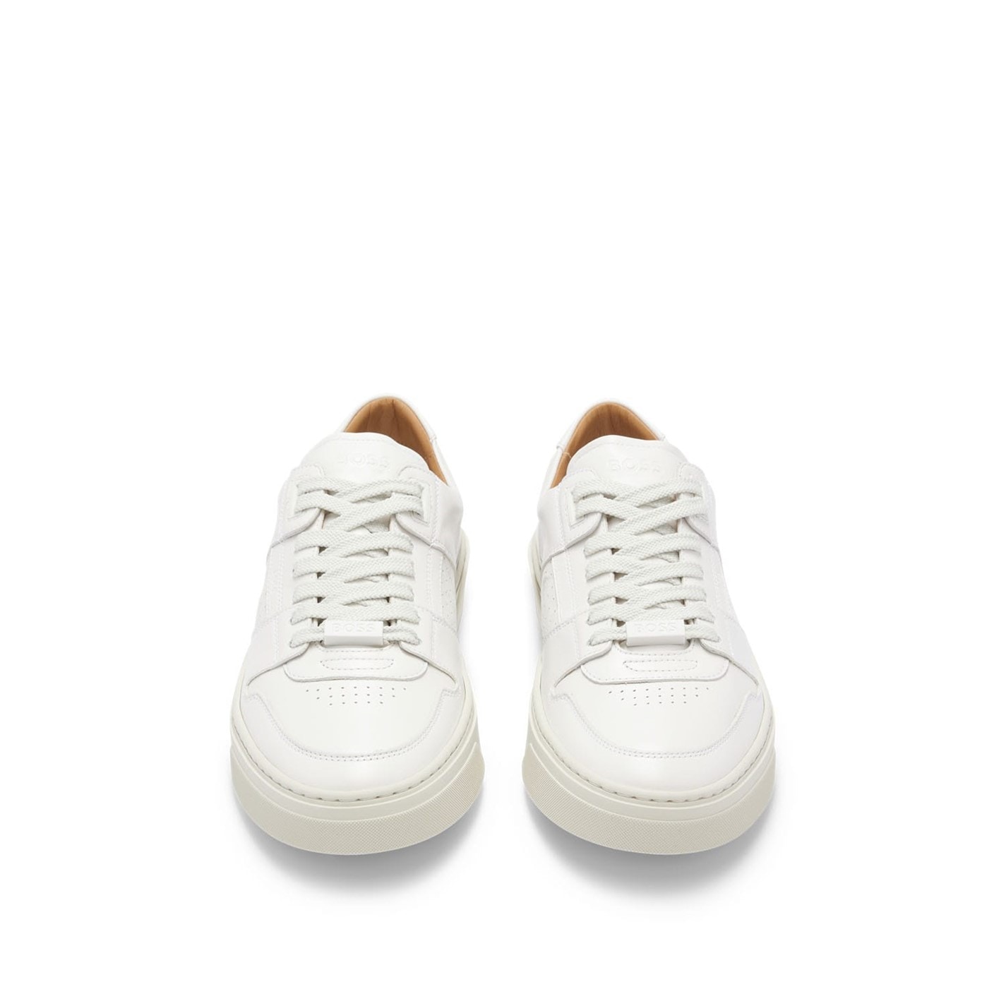 Tenisky Boss White 8753469 Hugo Gary Tenn Navp 10230772 01 Low-Top Trainers Mens - 4