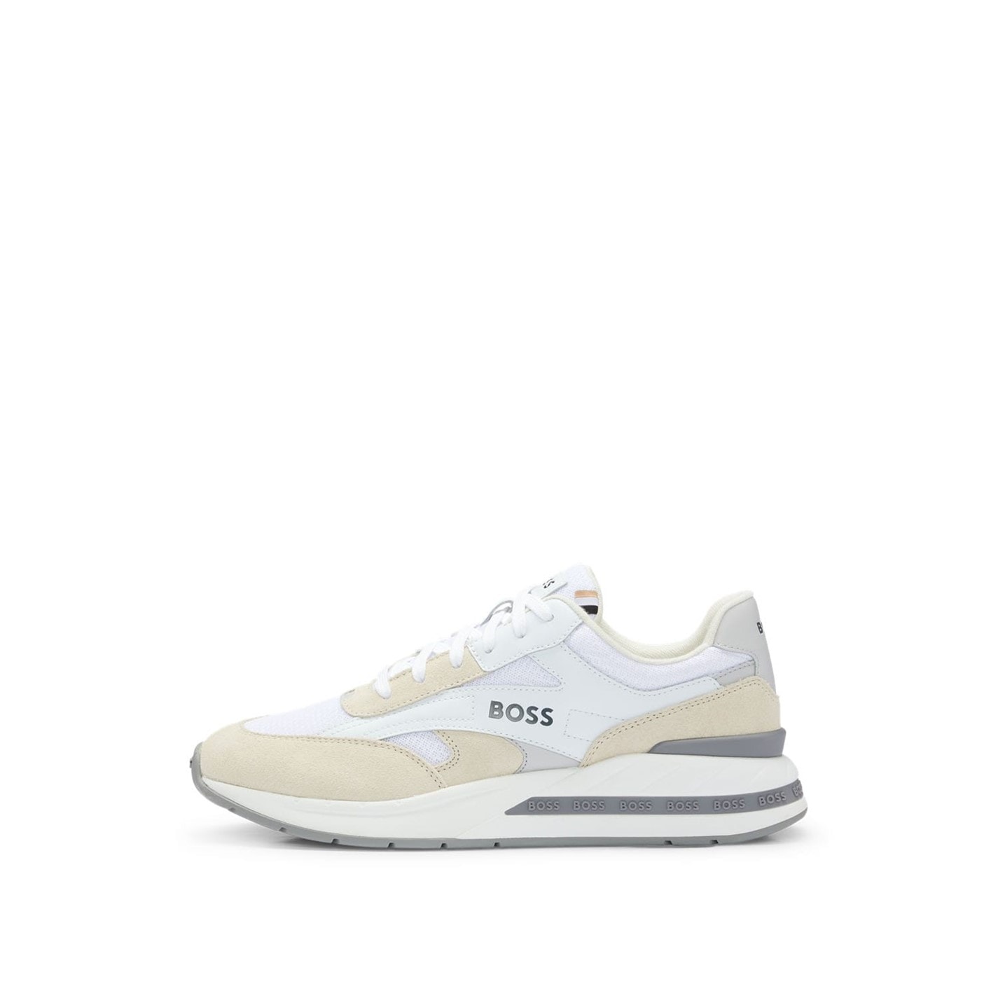 Tenisky Boss White 9886646 Kurt Running Trainers - 3