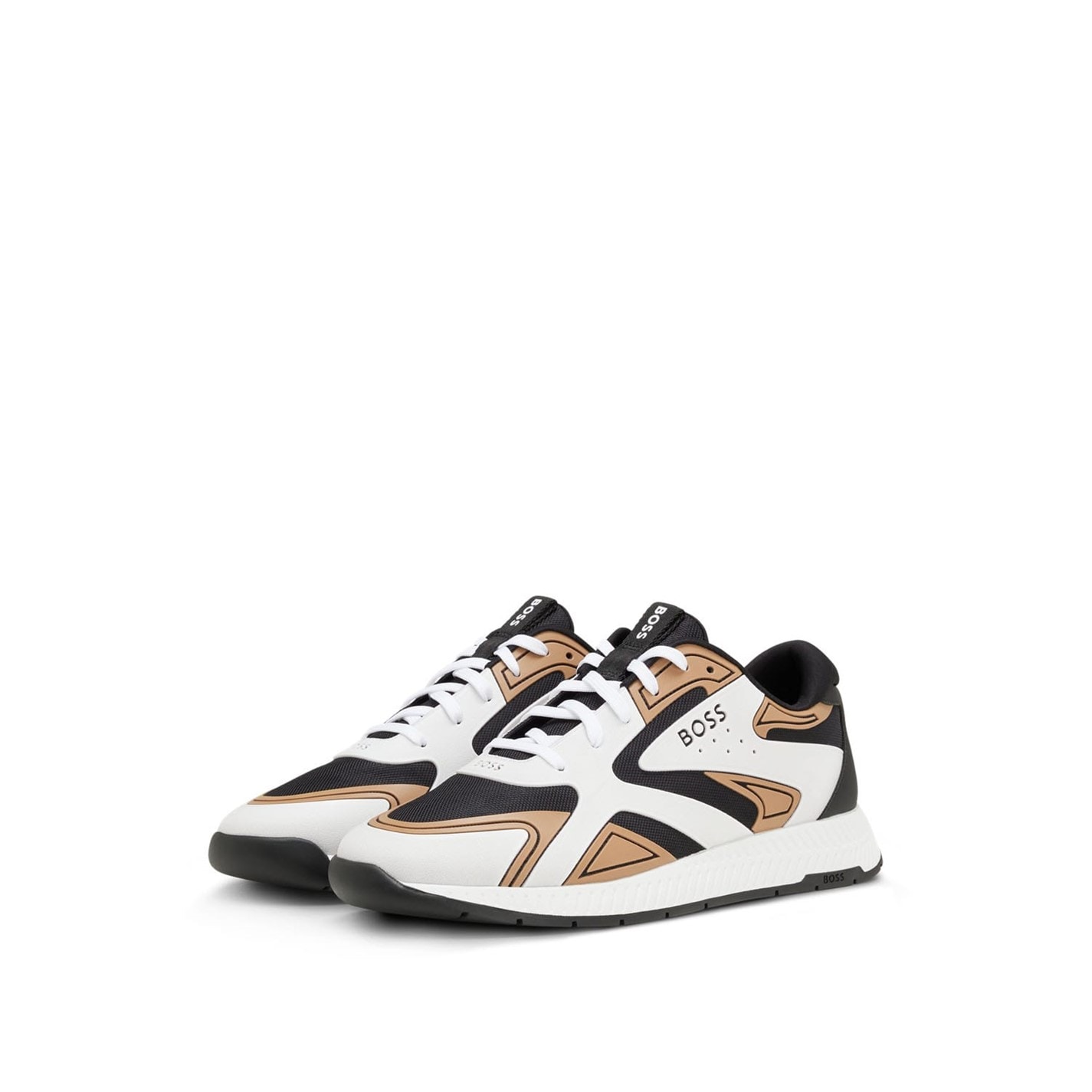 Tenisky Boss Beige 1971735 Titanium Runn Thm 10249931 01 Low-Top Trainers Mens - 3