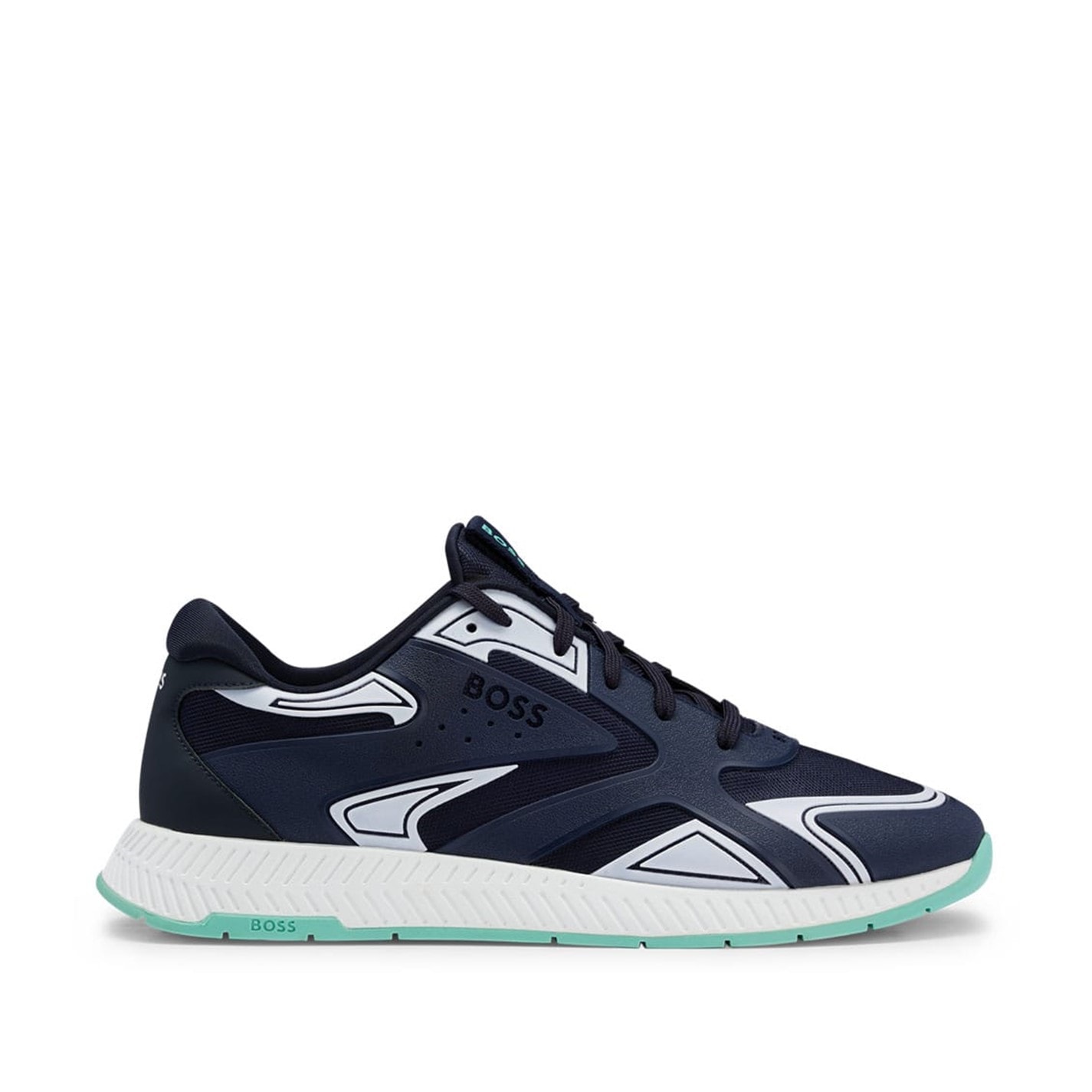 Tenisky Boss Blue 1880314 Titanium Runn Thm 10249931 01 Low-Top Trainers Mens - 1