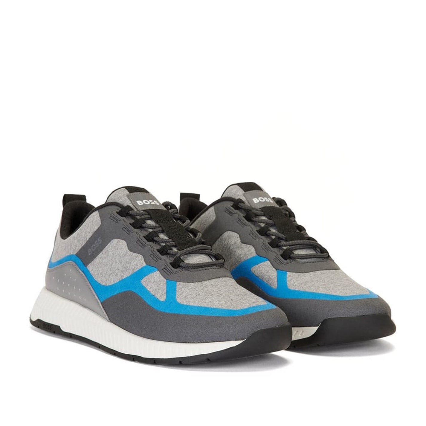 Tenisky Boss Blue 137095 Titanium Runn Lyme 10242125 01 Low-Top Trainers Mens - 1