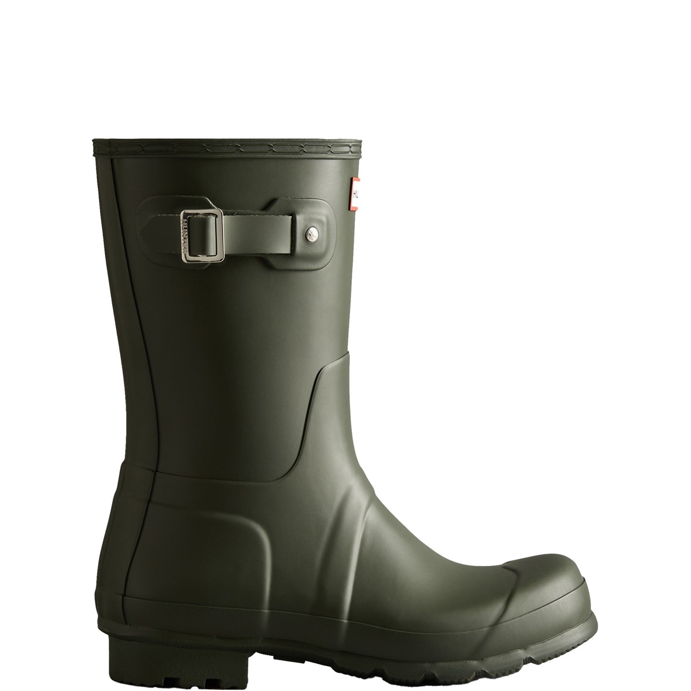 Gumáky Hunter Dark Olive 8670413 Original Short Wellington Boots - 1
