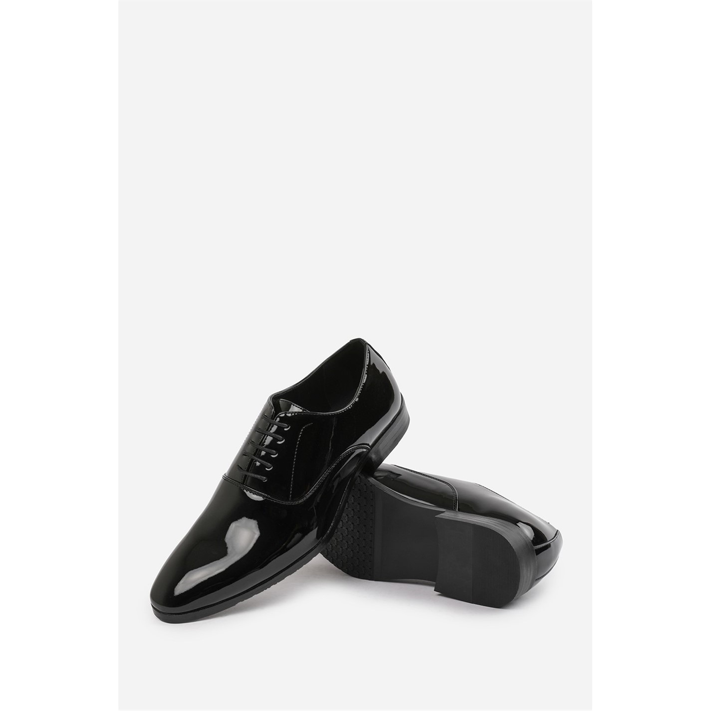 Topánky Wheres That From Black 6303147 Nick Oxford Wide Fit Lace Up Work Dress Shoes - 5