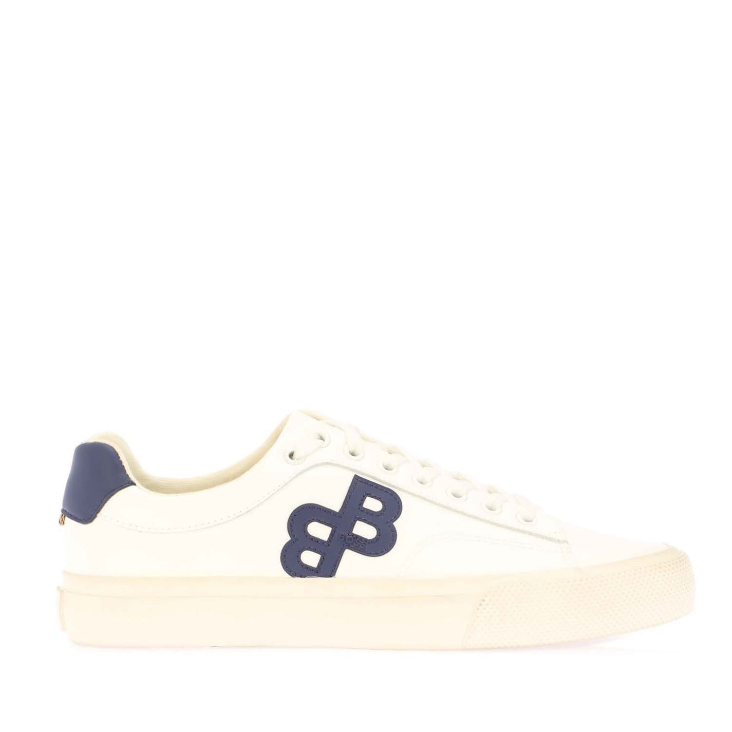 Tenisky Boss White 5034570 Aiden Tenn Flbb 10232547 01 Low-Top Trainers Mens - 1