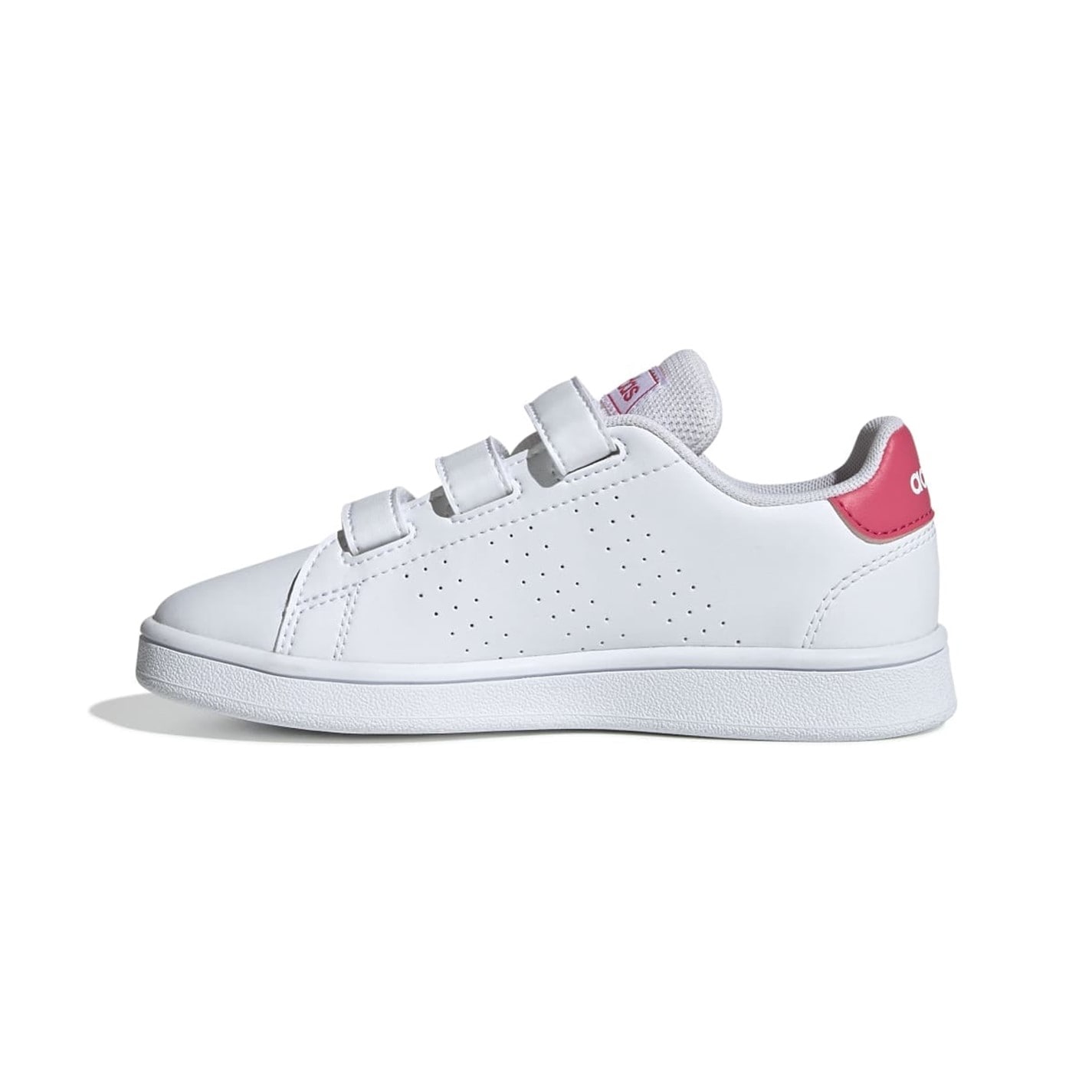 Tenisky adidas White pink 5792780 Advantage Shoes - 5