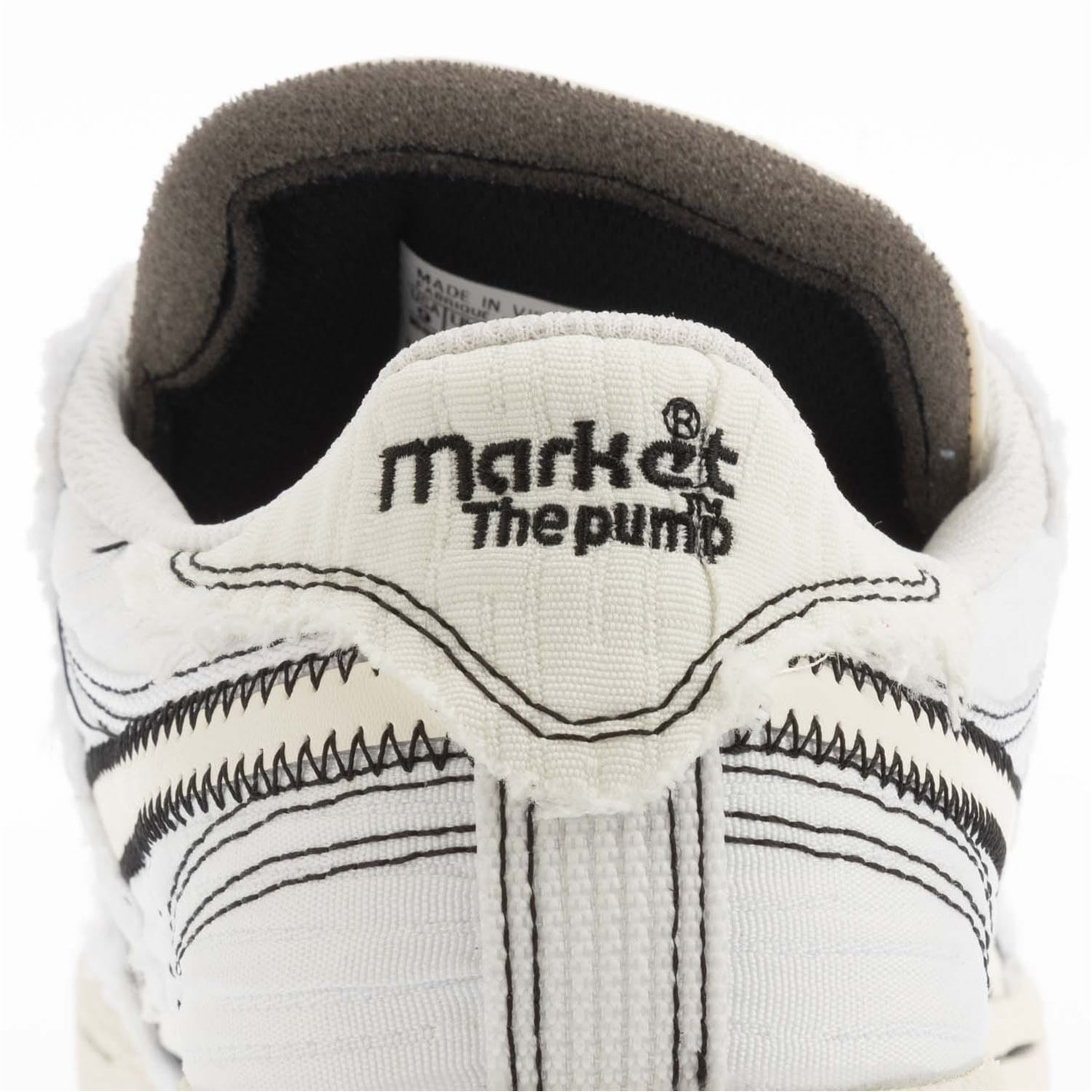 Tenisky Reebok White Black 1463066 Club C 85 Pump Shoes - 6