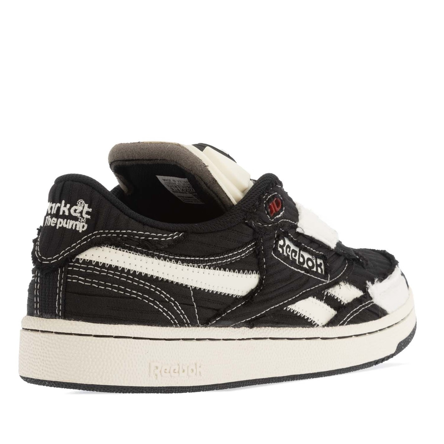 Tenisky Reebok Black-White 862784 Club C 85 Pump Shoes - 3
