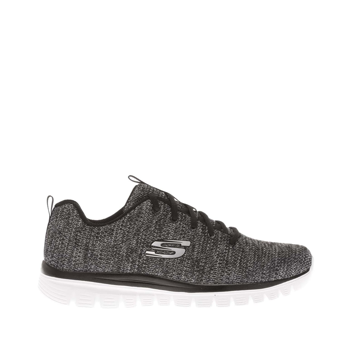 Tenisky Skechers Black-White 7979234 Graceful - Twisted Fortune Trainers - 1