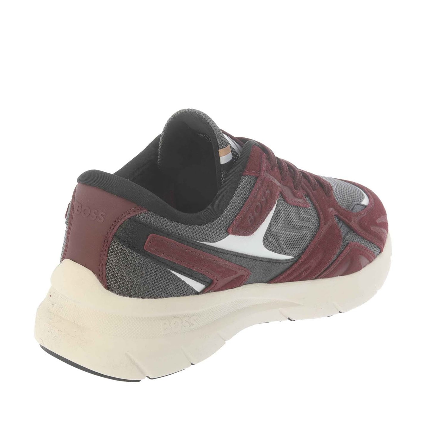 Tenisky Boss Red 7289656 Owen Runn Mixed Material Trainers - 3