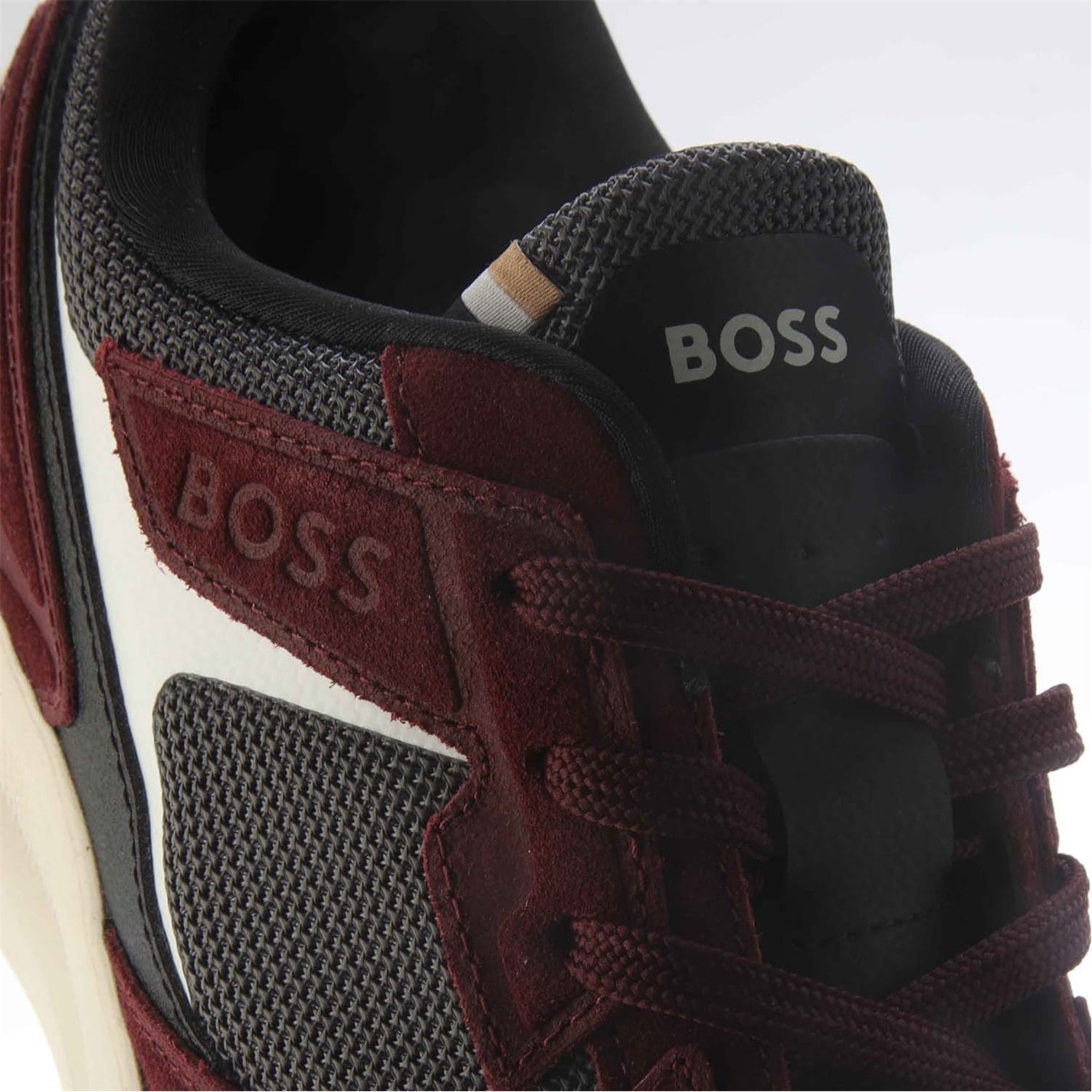 Tenisky Boss Red 7289656 Owen Runn Mixed Material Trainers - 5