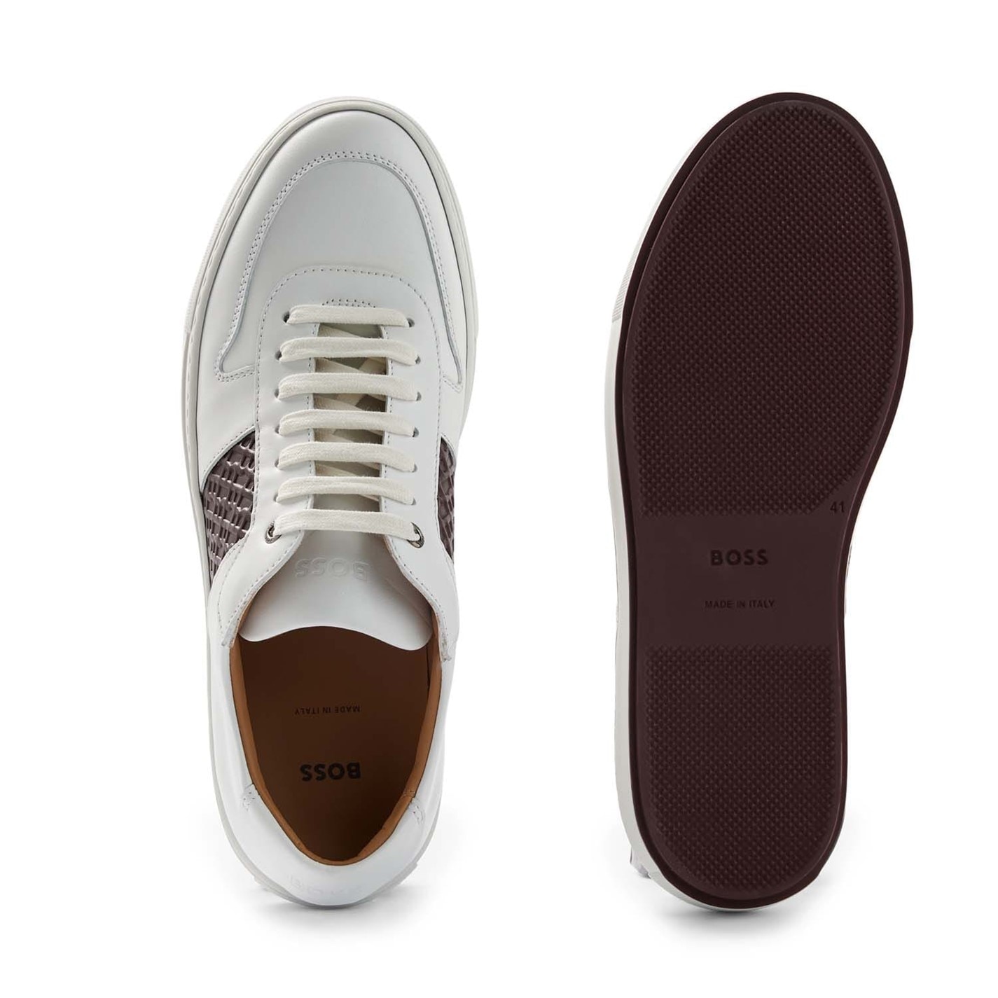 Tenisky Boss White 2796271 Mirage Tennis Trainers - 4