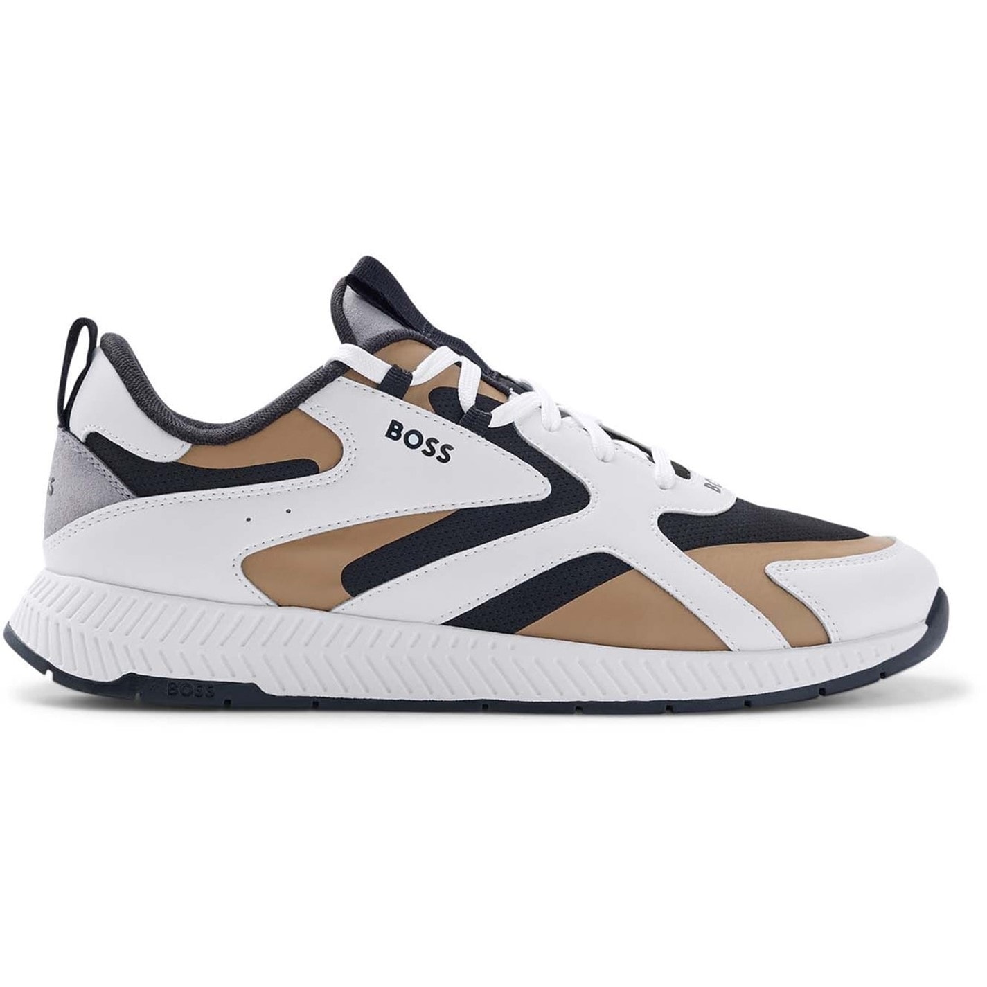 Tenisky Boss Beige 3615324 Titanium Running Trainers - 1