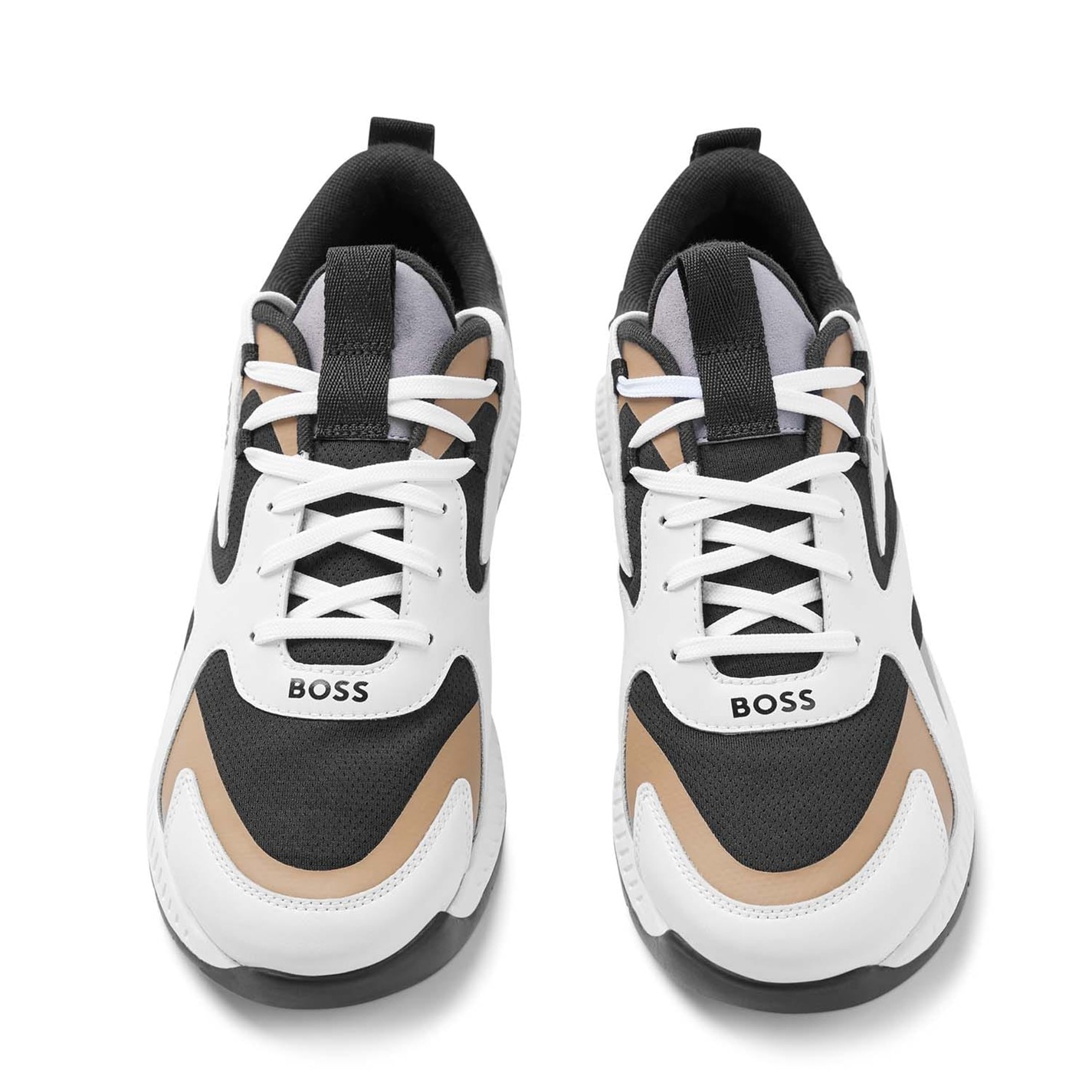 Tenisky Boss Beige 3615324 Titanium Running Trainers - 4