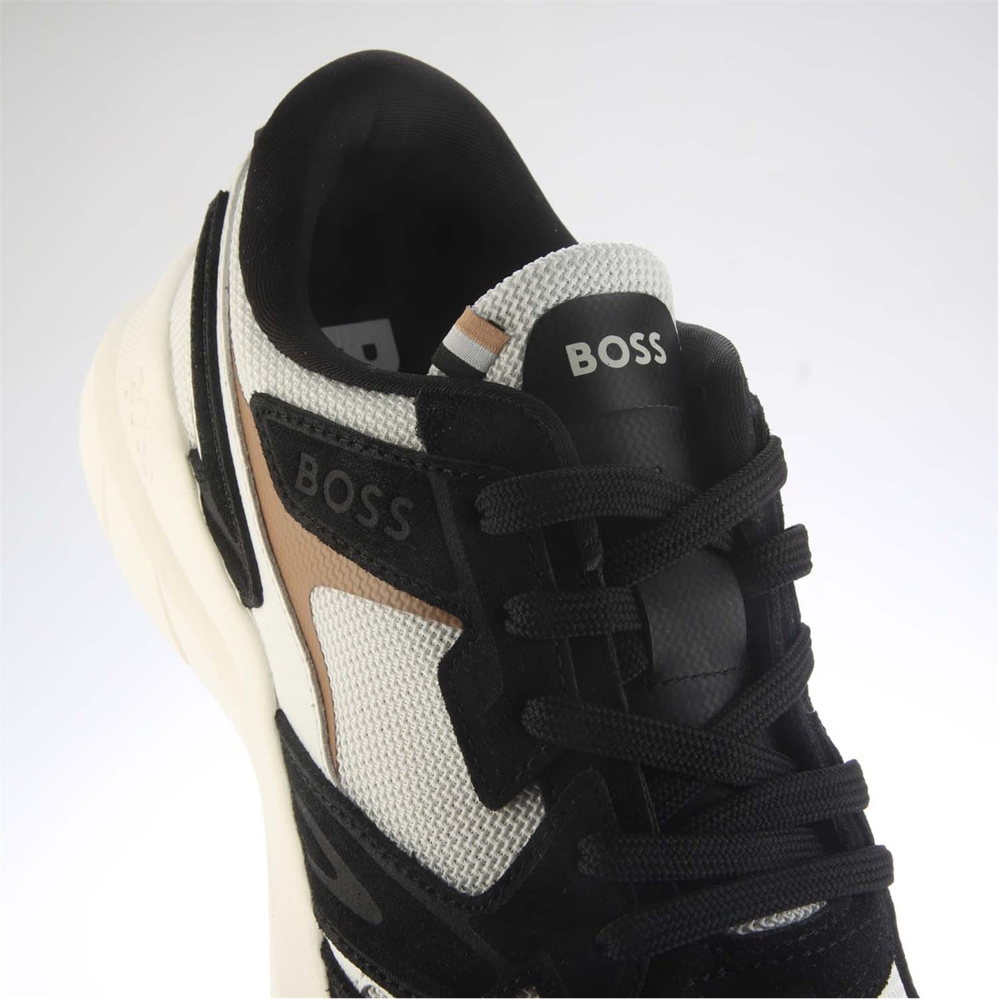 Tenisky Boss Charcoal 5600417 Owen Runn Sdme 10254496 01 Low-Top Trainers Mens - 5