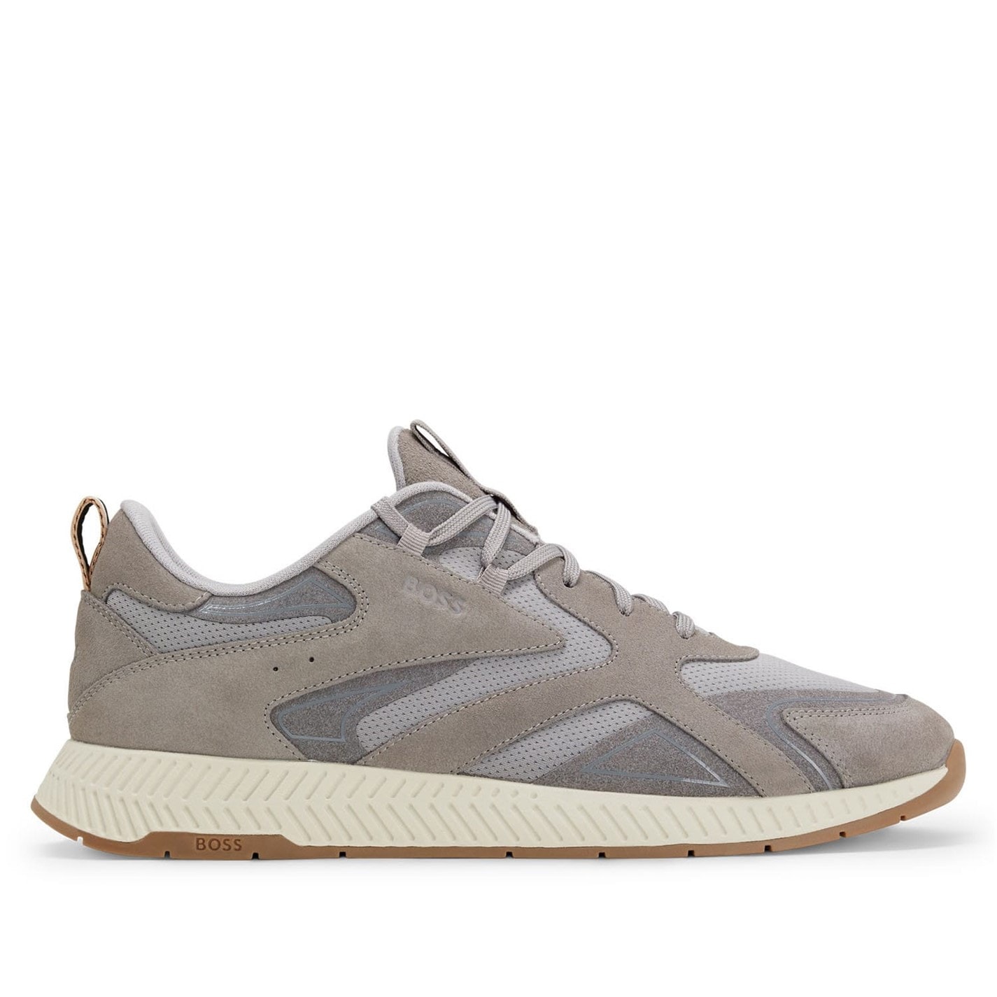 Tenisky Boss Grey 3161413 Titanium Runn Sdly 10214574 01 Low-Top Trainers Mens - 1