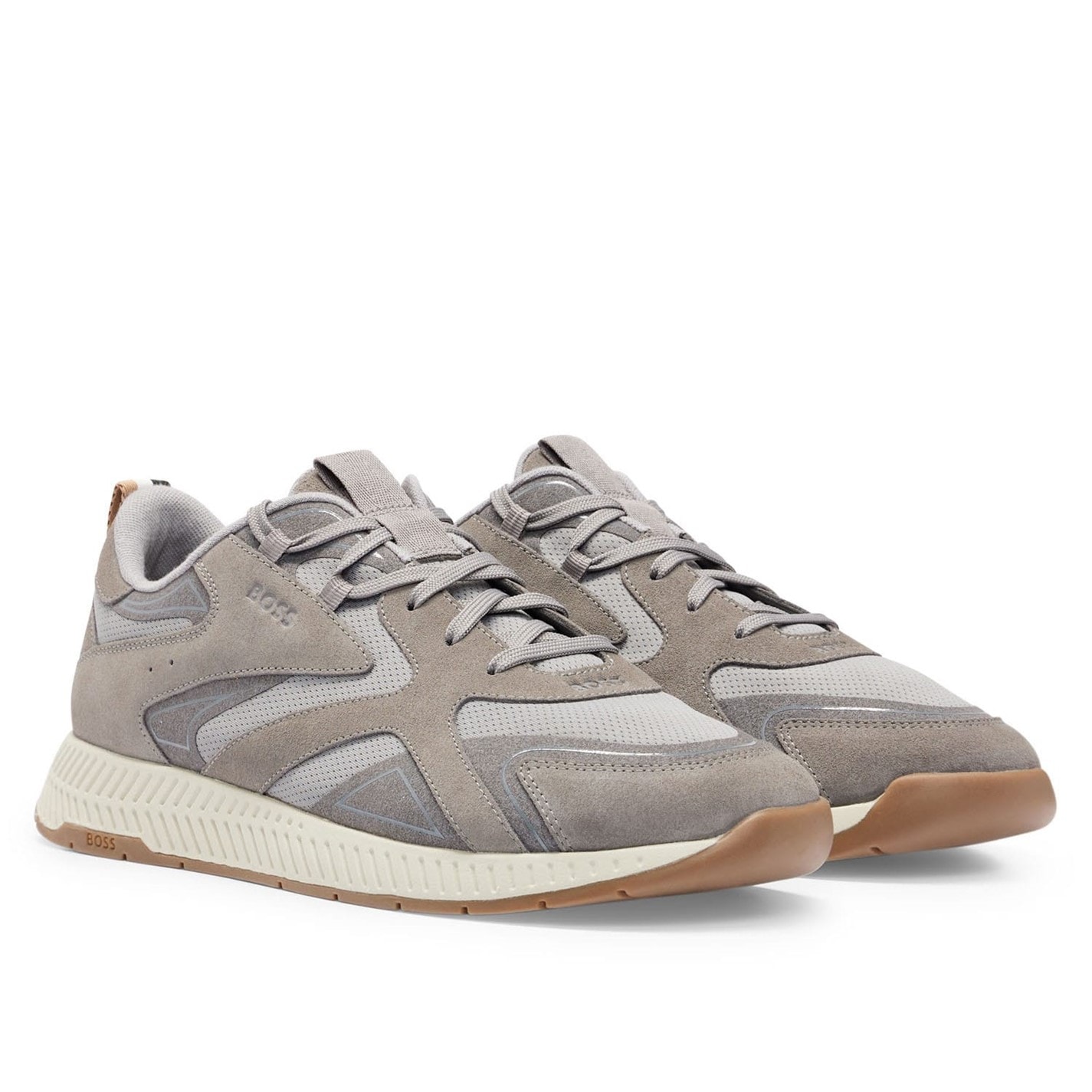 Tenisky Boss Grey 3161413 Titanium Runn Sdly 10214574 01 Low-Top Trainers Mens - 2