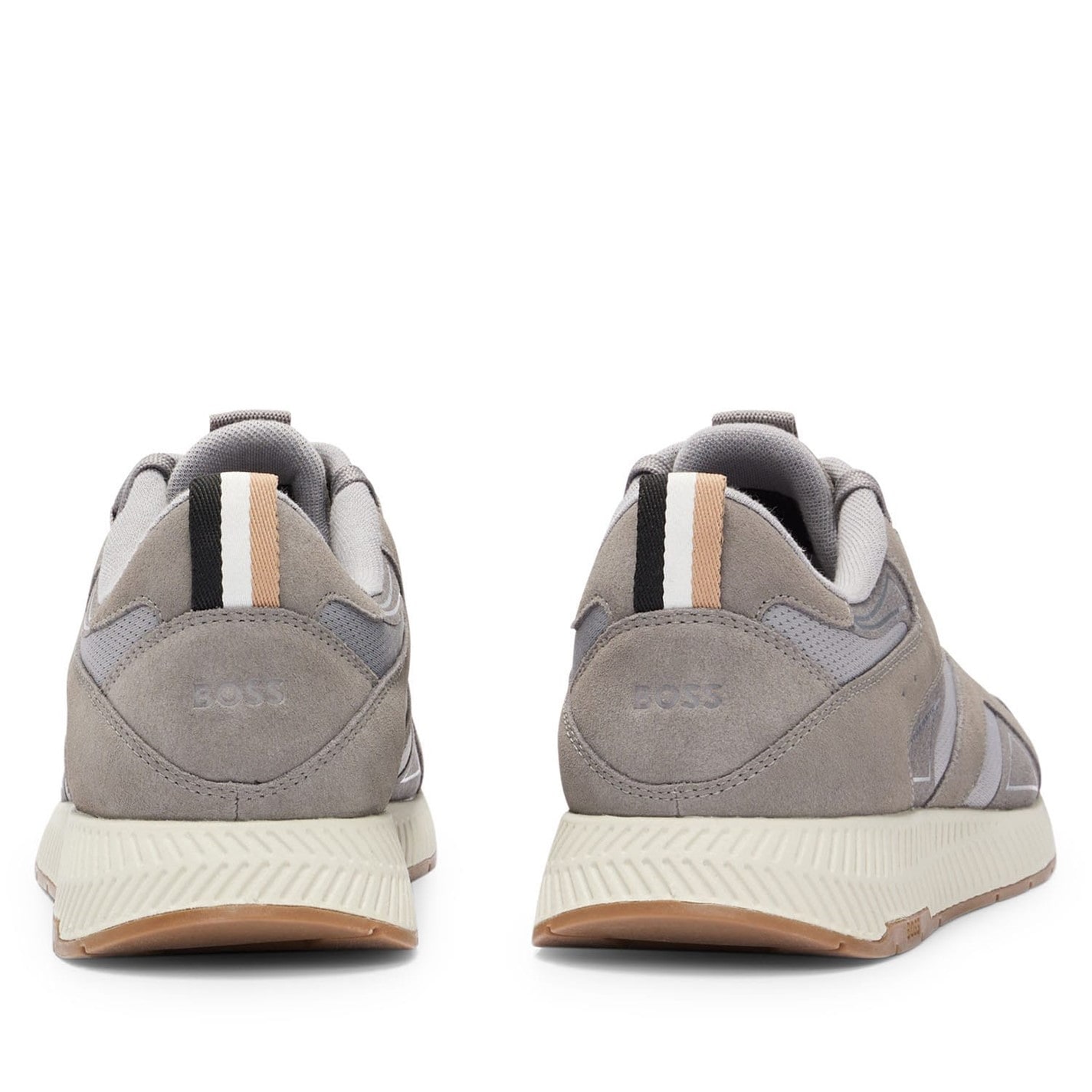 Tenisky Boss Grey 3161413 Titanium Runn Sdly 10214574 01 Low-Top Trainers Mens - 5