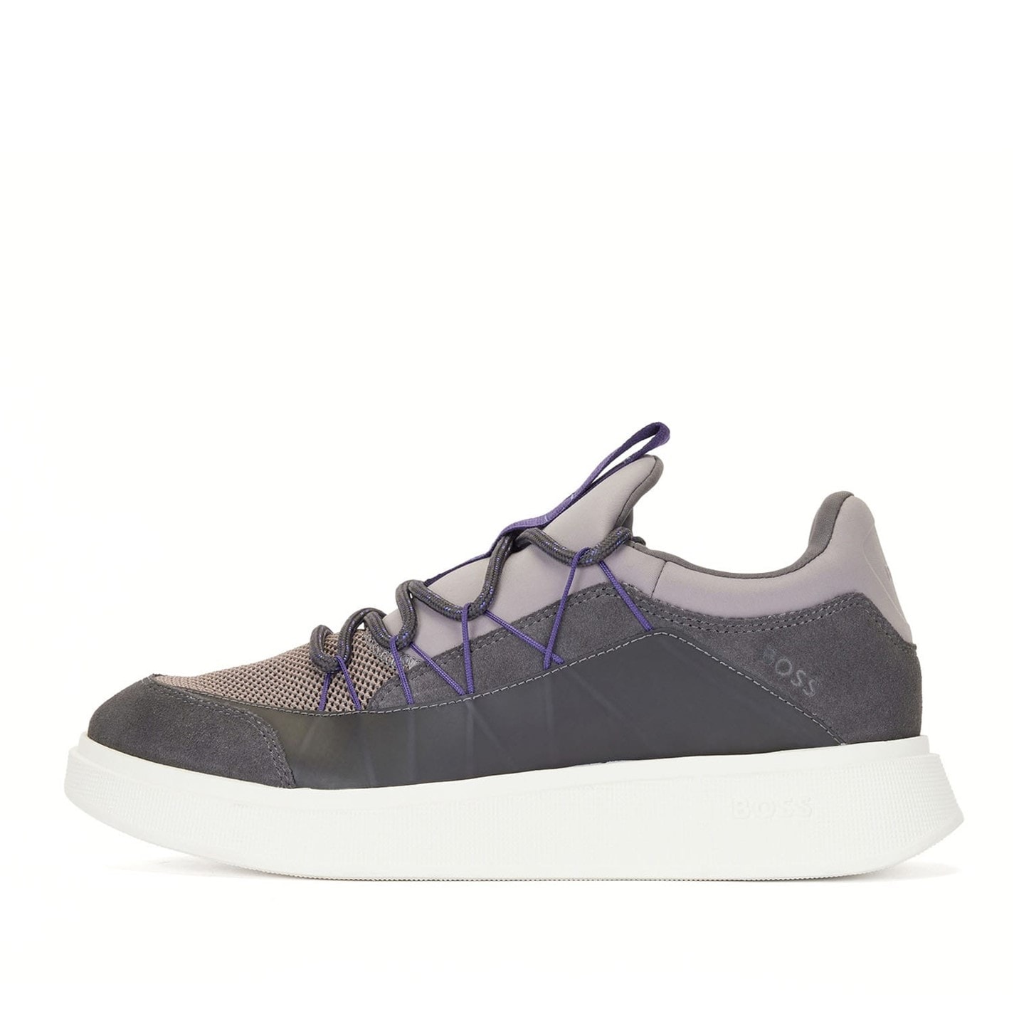 Tenisky Boss Grey 1384570 Bulton Running Shoes - 2