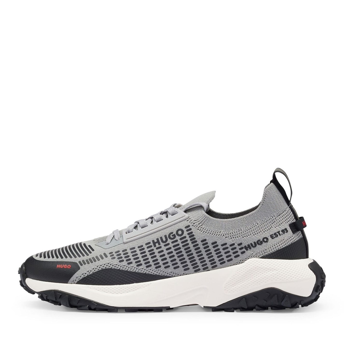 Tenisky Hugo Grey 8167849 Cyrus Runn Knpu 10249921 01 Low-Top Trainers Mens - 3