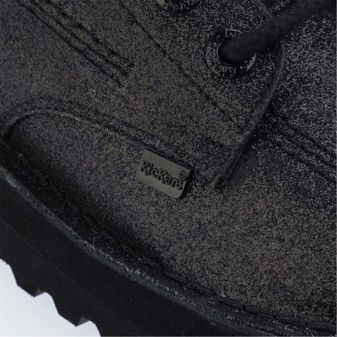 Topánky Kickers Black 6644662 Kick Hi Stack Glitter Boots - 5