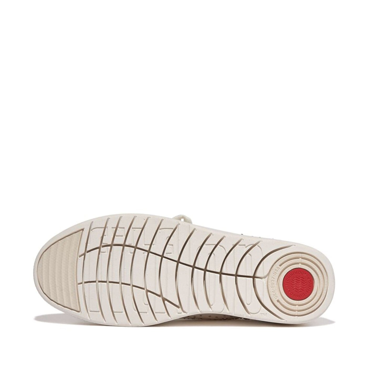 Tenisky Fitflop Beige 653990 Rally Ombre-Crystal Knit Trainers - 5