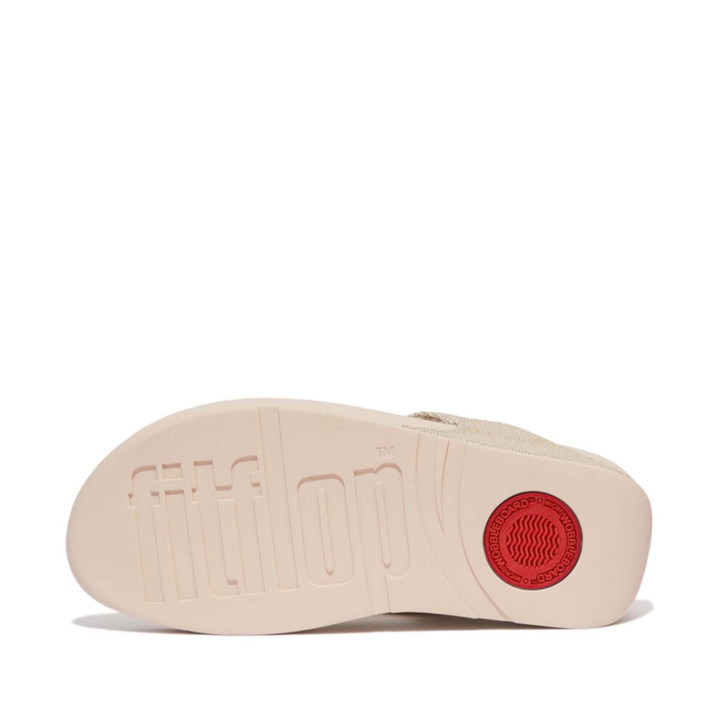 Fitflop Beige 8213682 Lulu Coated Canvas Toe-Post Sandals - 5