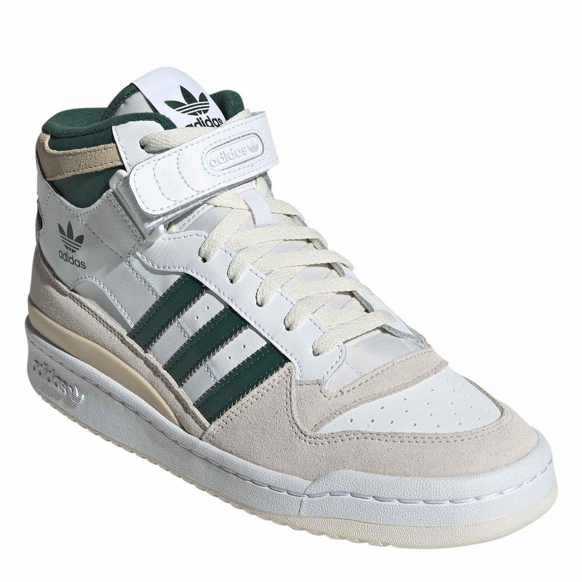 Tenisky adidas Originals White 8348551 Forum Mid Trainers - 3