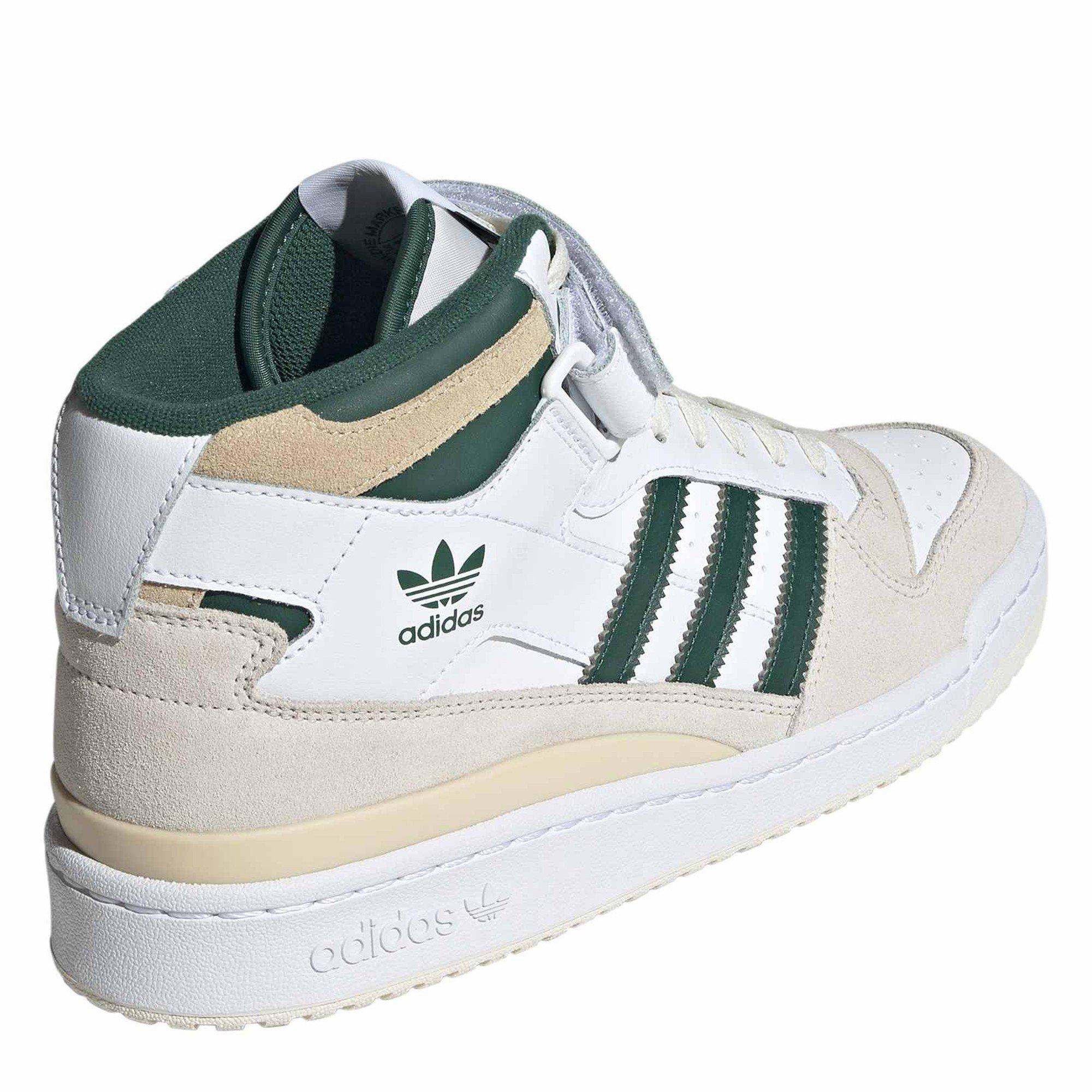 Tenisky adidas Originals White 8348551 Forum Mid Trainers - 4