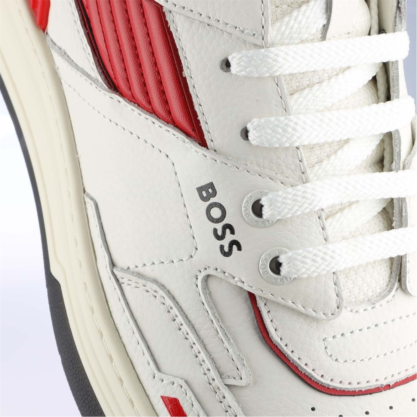 Tenisky Boss White 7272431 Baltimore Hito Tb 10250085 01 Low-Top Trainers Mens - 5