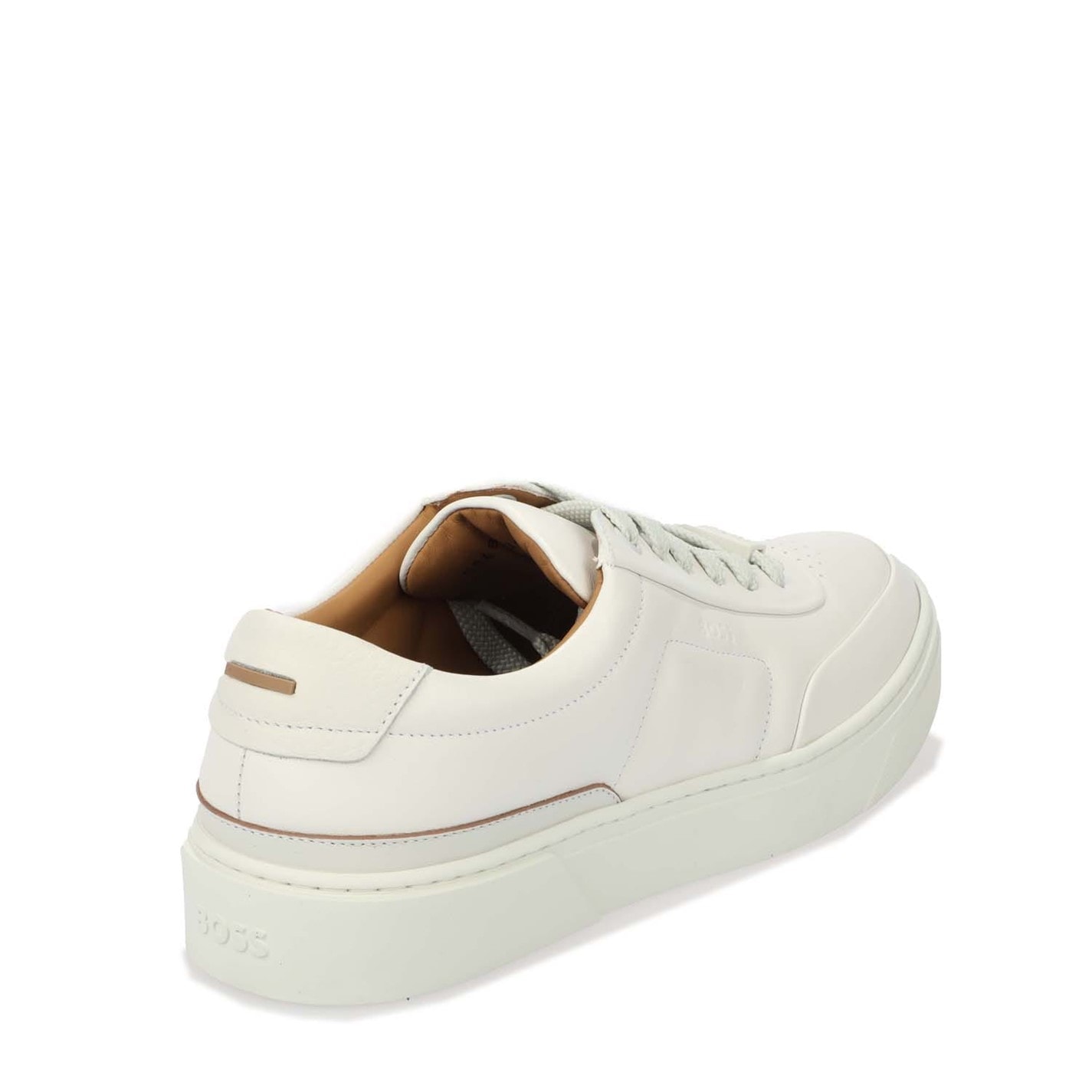 Tenisky Boss White 3839967 Gary Tenn Na 10230772 01 Low-Top Trainers Mens - 3