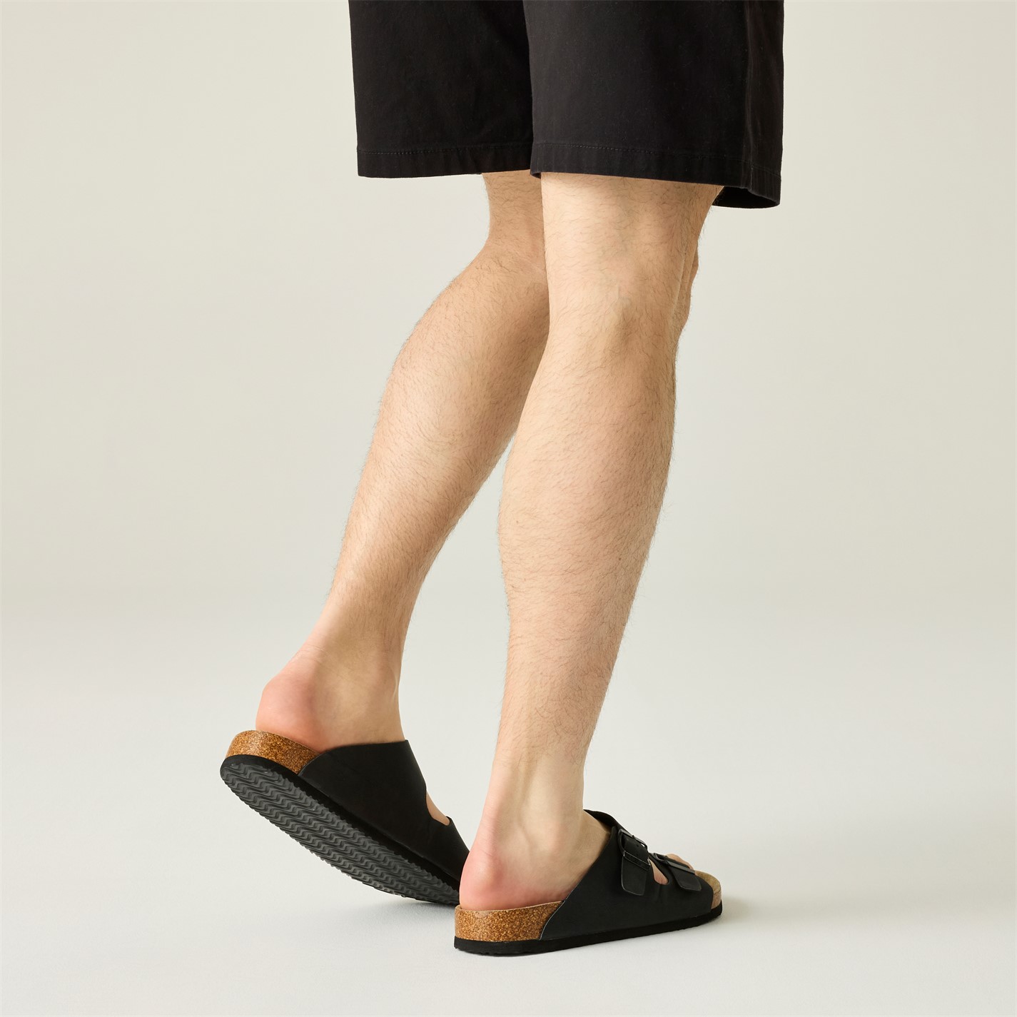 Nohavice Regatta Black 2948097 Mens Asby Cushioned Sandals - 2
