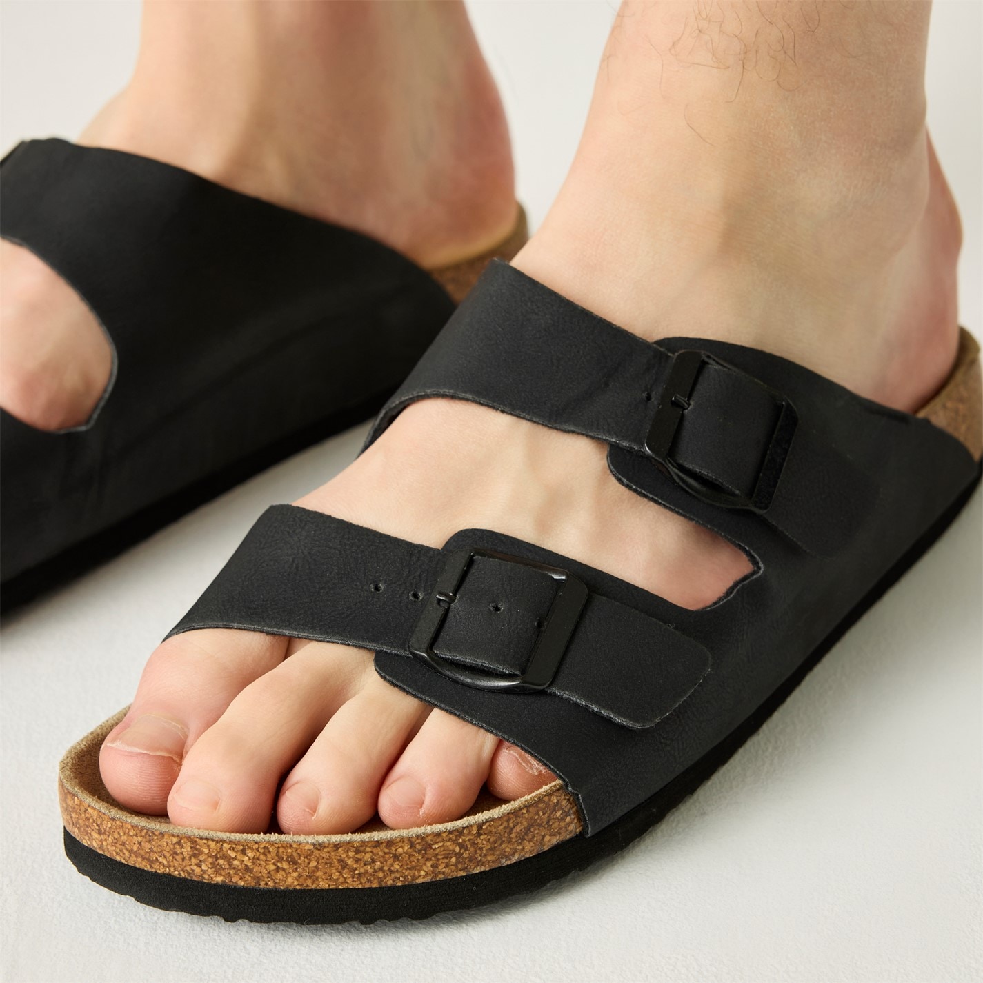 Nohavice Regatta Black 2948097 Mens Asby Cushioned Sandals - 4