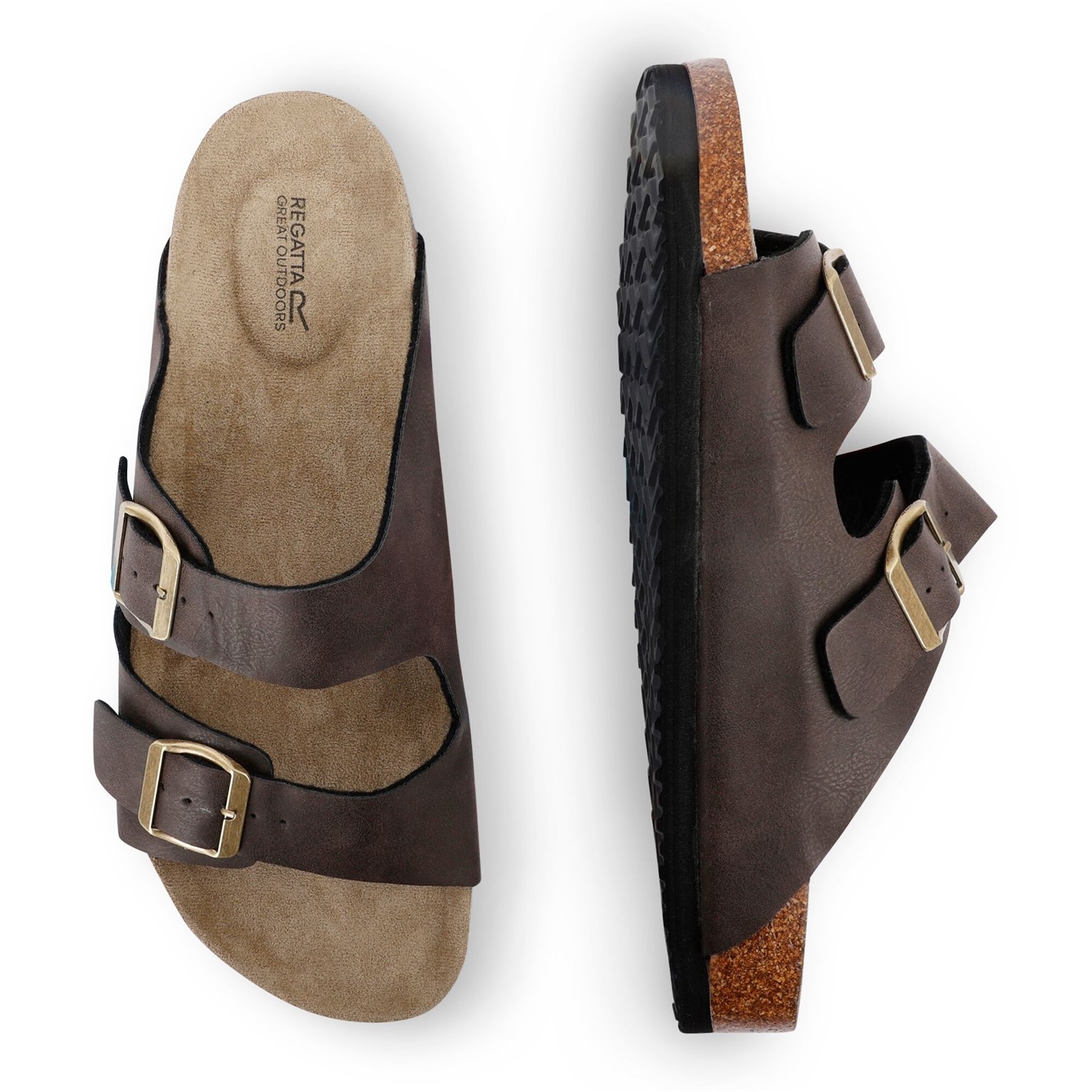Nohavice Regatta Peat 2301691 Mens Asby Cushioned Sandals - 3
