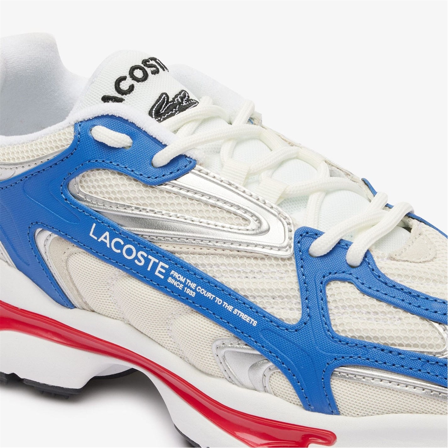 Tenisky Lacoste White blue red 1662798 L003 2K24 Trainers - 6