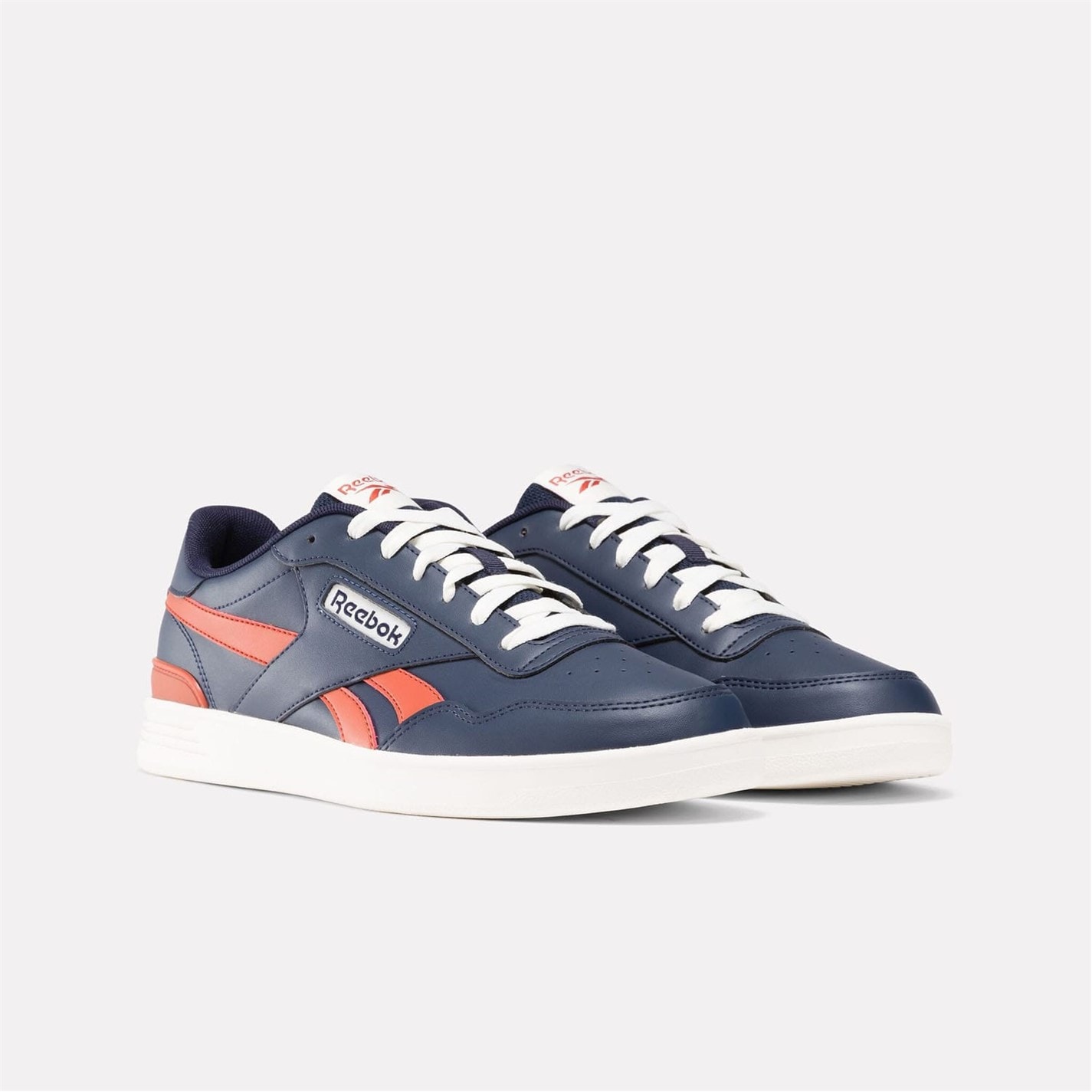 Tenisky Reebok Navy Red 6557271 Court Advance Clip Trainers - 2