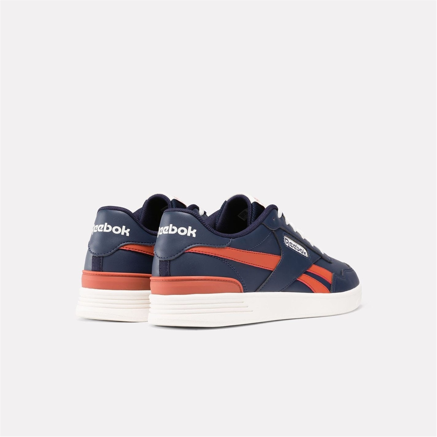 Tenisky Reebok Navy Red 6557271 Court Advance Clip Trainers - 3