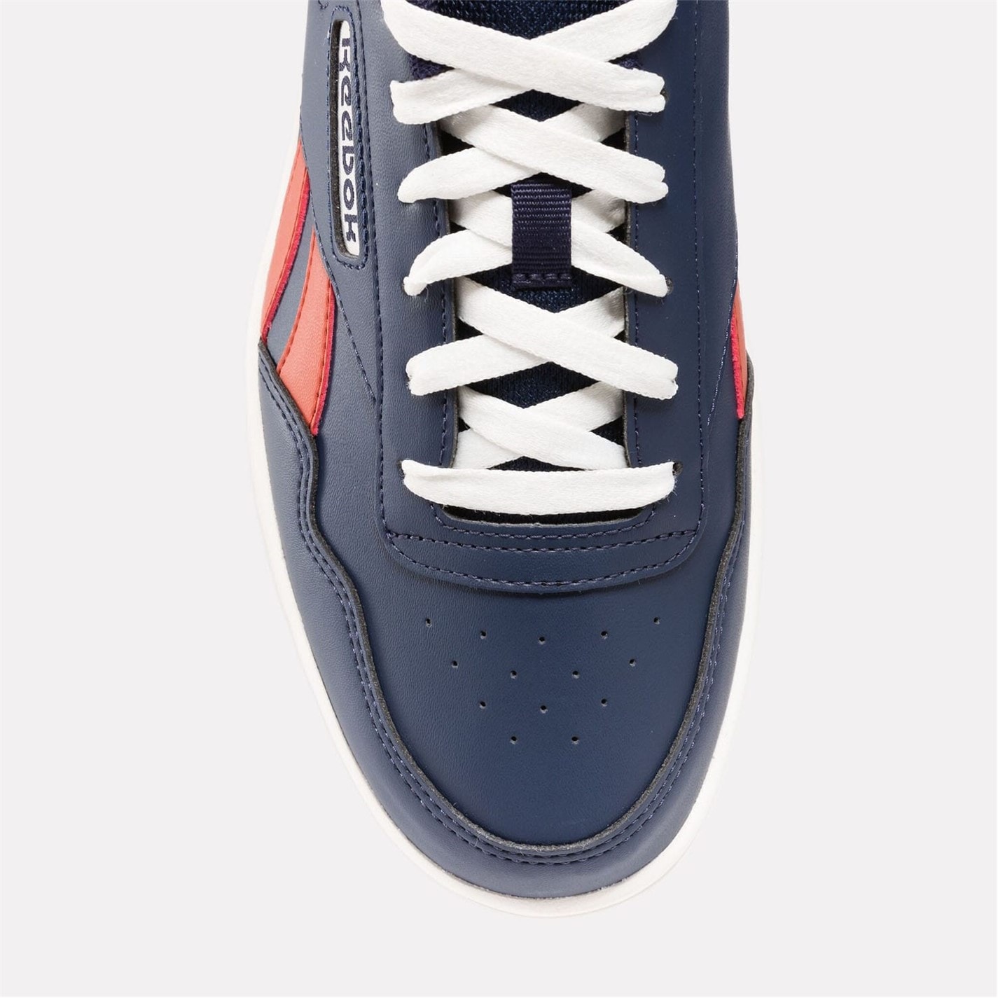 Tenisky Reebok Navy Red 6557271 Court Advance Clip Trainers - 7