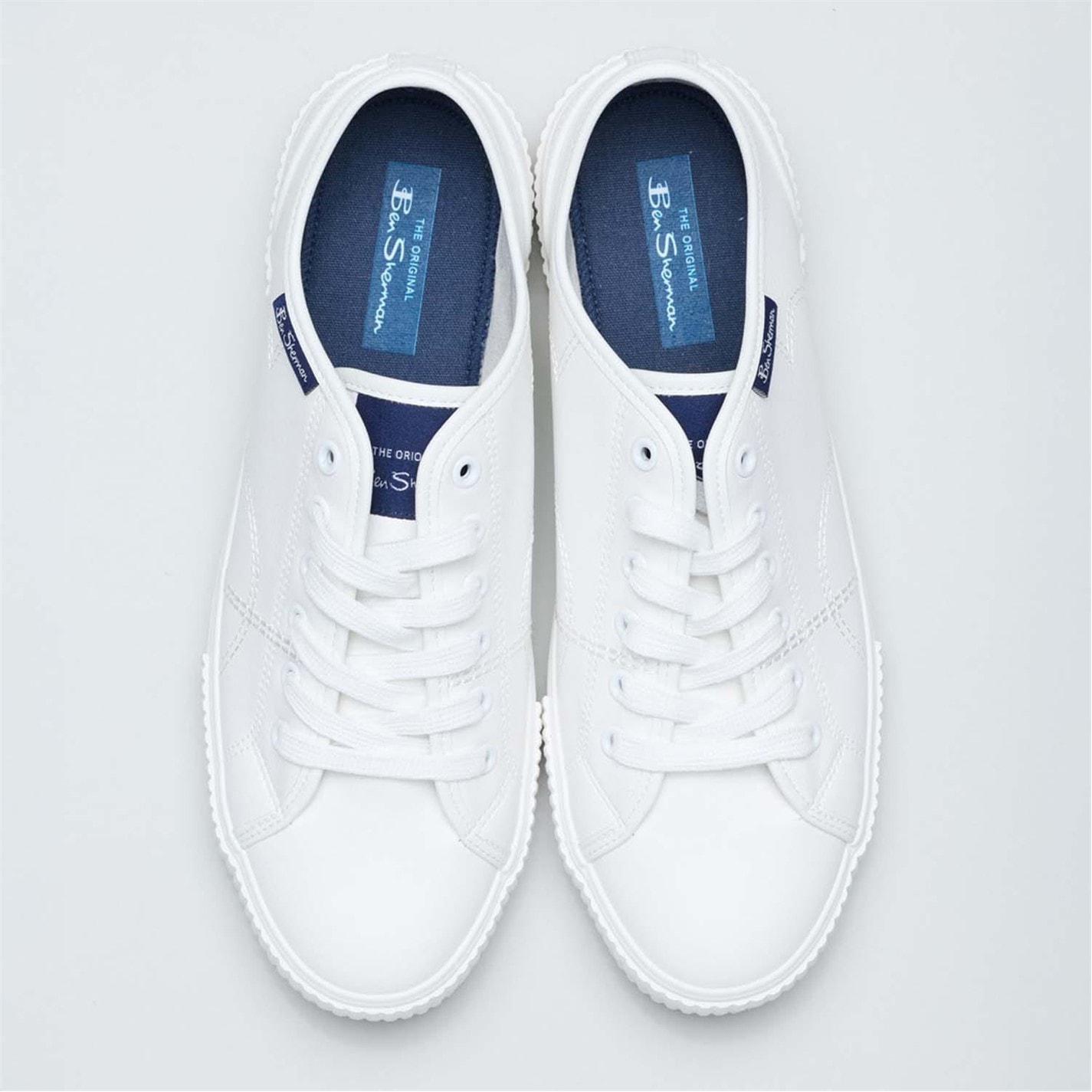 Tenisky Ben Sherman White 9406004 Canvey Trainers - 2