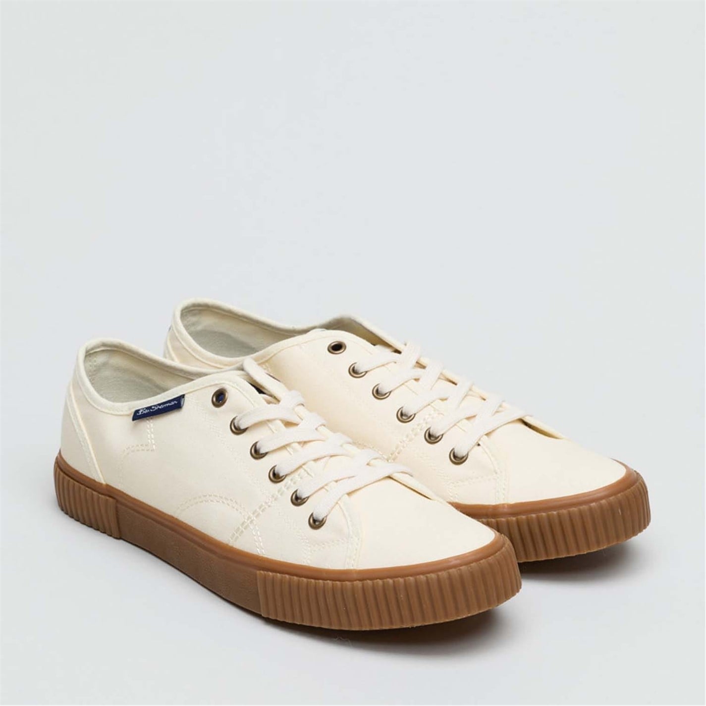 Tenisky Ben Sherman Off White 9007816 Canvey Trainers - 1