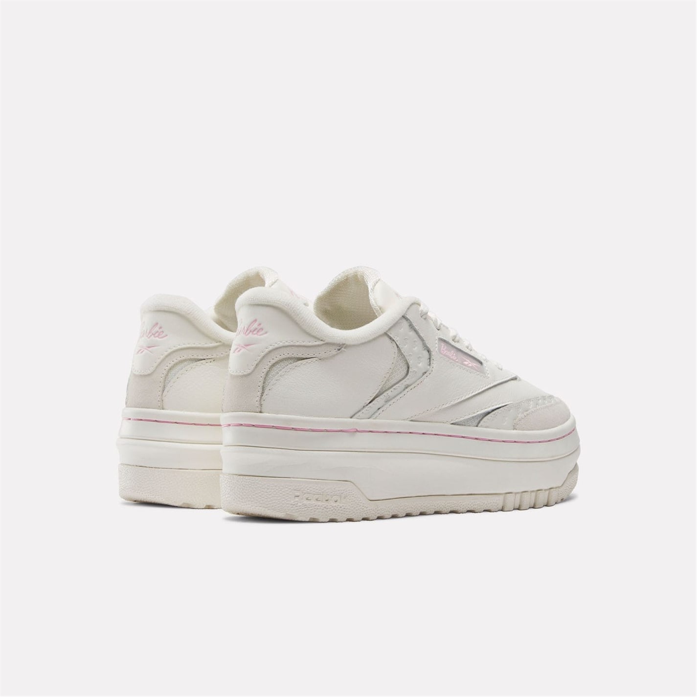 Tenisky Reebok White pink 6579796 X Barbie Club C Trainers - 3