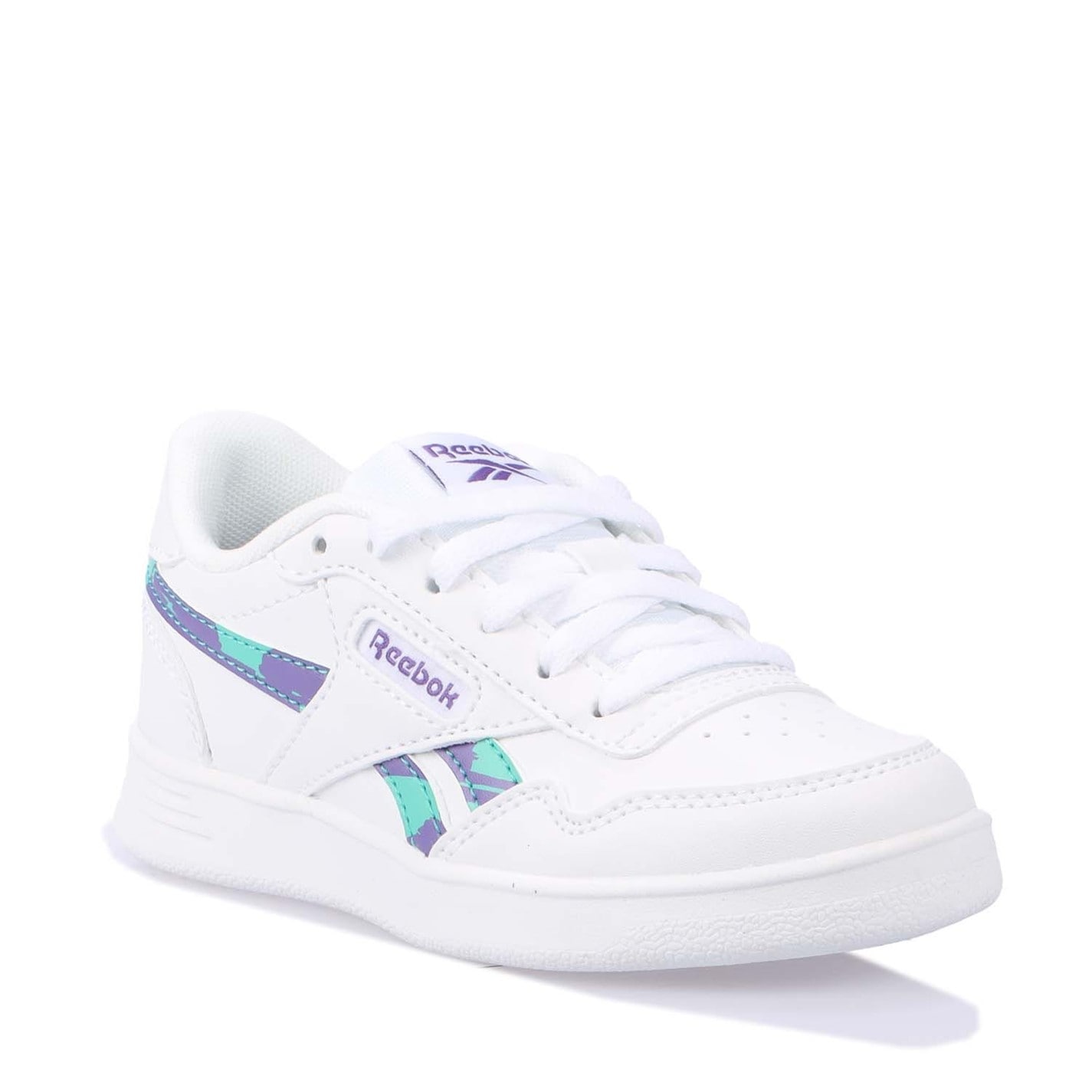 Tenisky Reebok White Green 5239476 Court Advance Trainers - 2