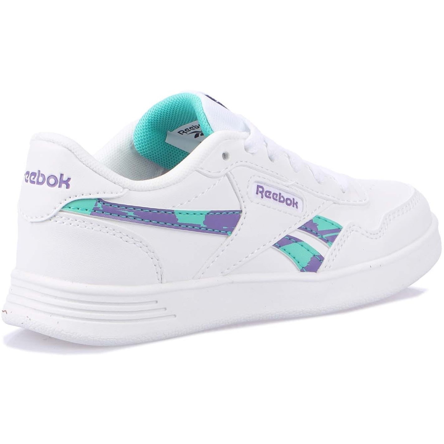 Tenisky Reebok White Green 5239476 Court Advance Trainers - 3