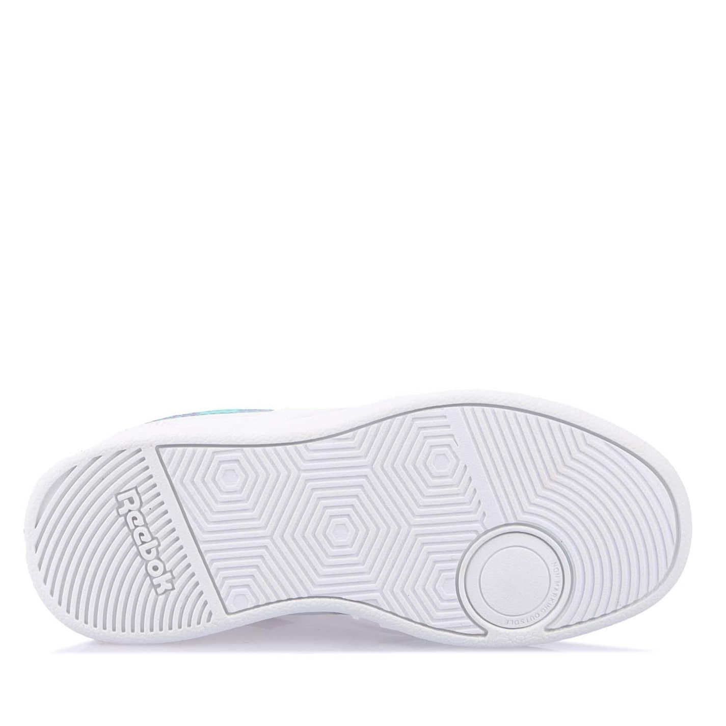 Tenisky Reebok White Green 5239476 Court Advance Trainers - 4