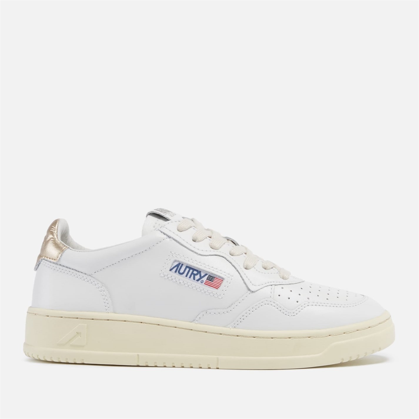 Tenisky Autry White gold 6724593 Medalist Leather Court Trainers - 1