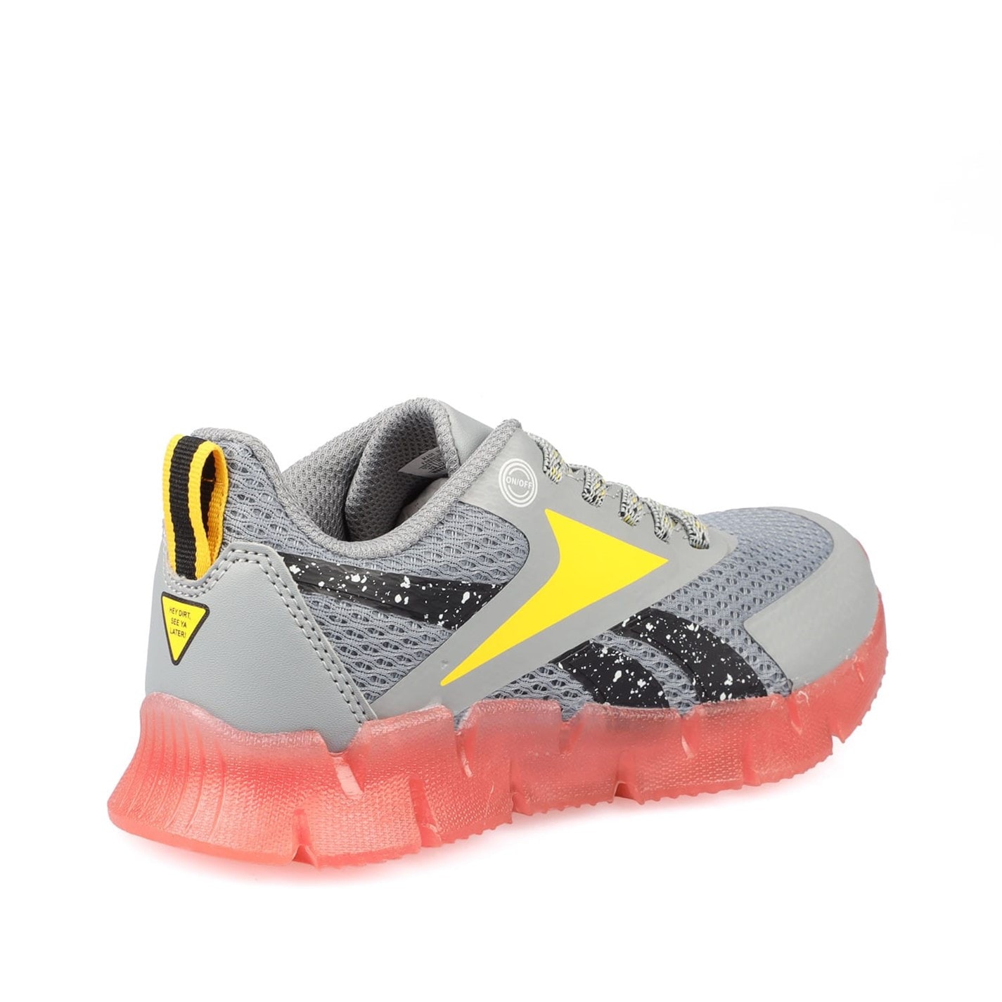 Tenisky Reebok Grey 8035650 Zig N Glow Elastic Trainers - 3
