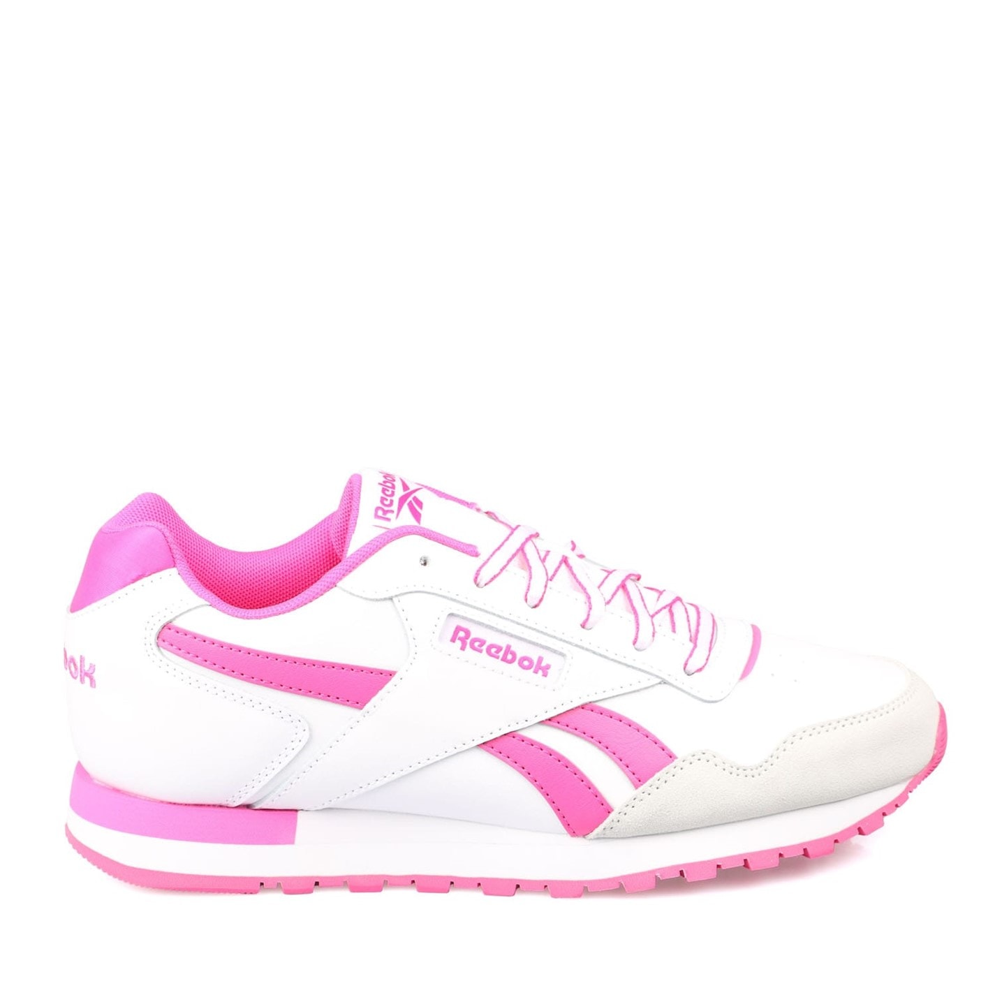 Boty Reebok White pink 2498219 Royal Glide Trainers - 1