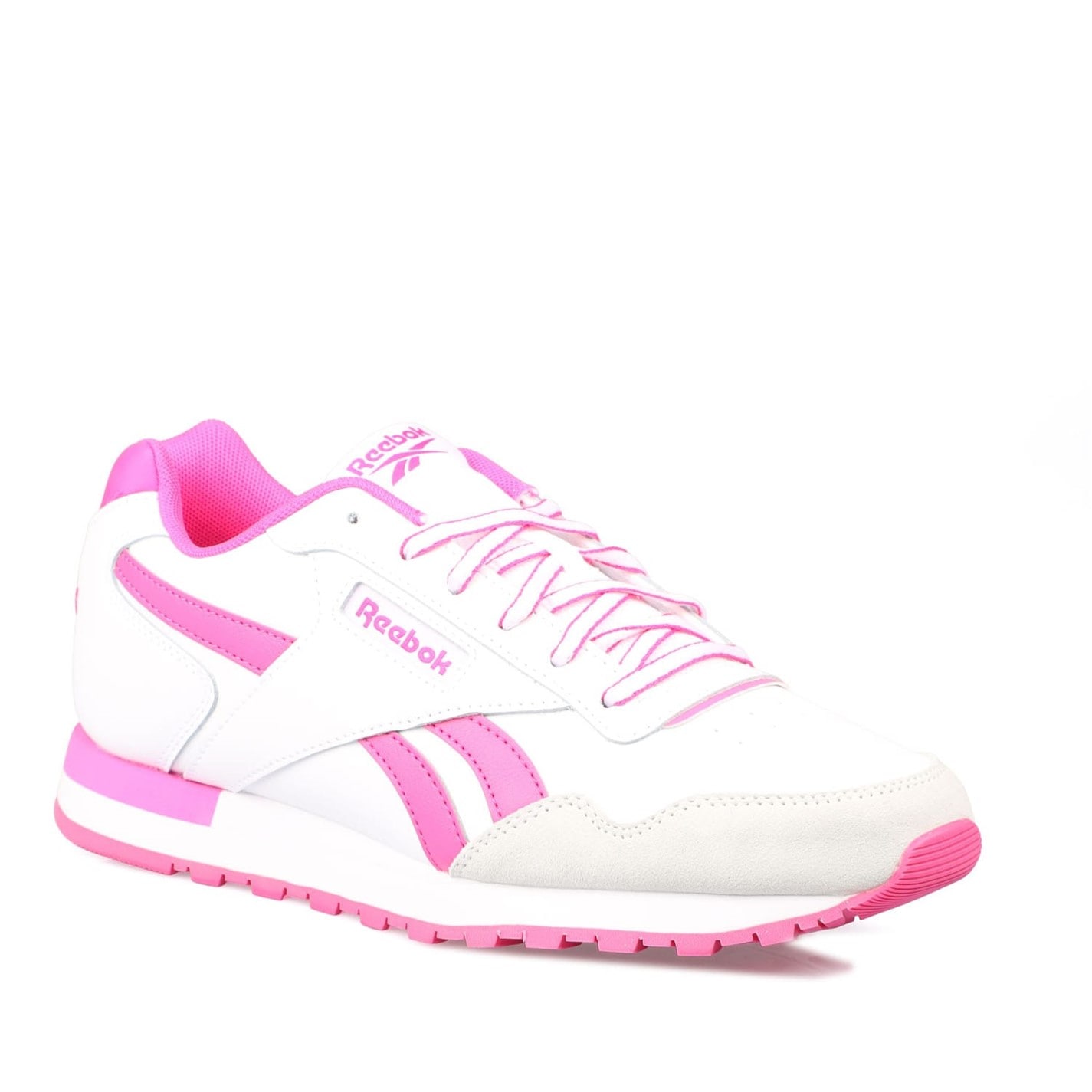 Boty Reebok White pink 2498219 Royal Glide Trainers - 2