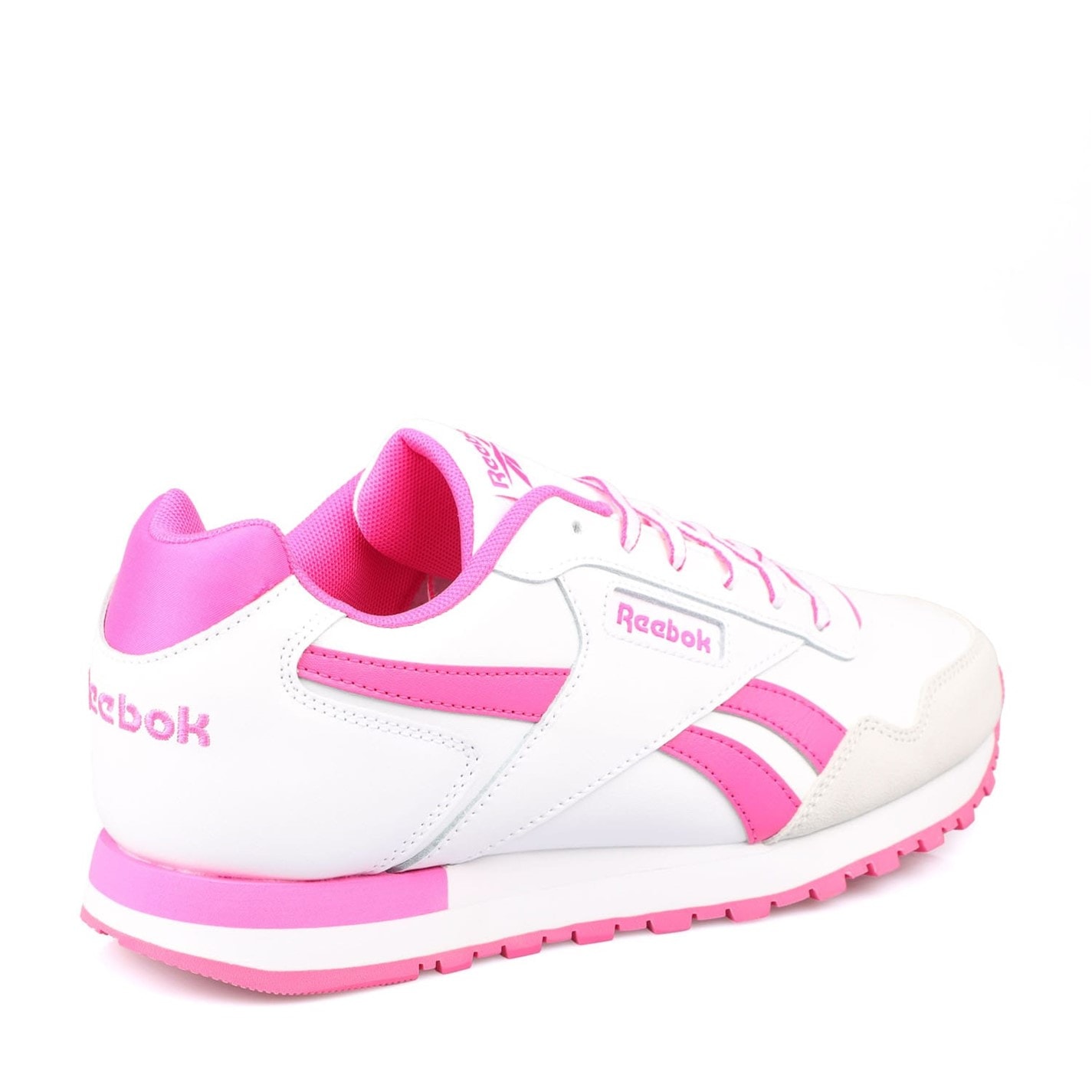 Boty Reebok White pink 2498219 Royal Glide Trainers - 3